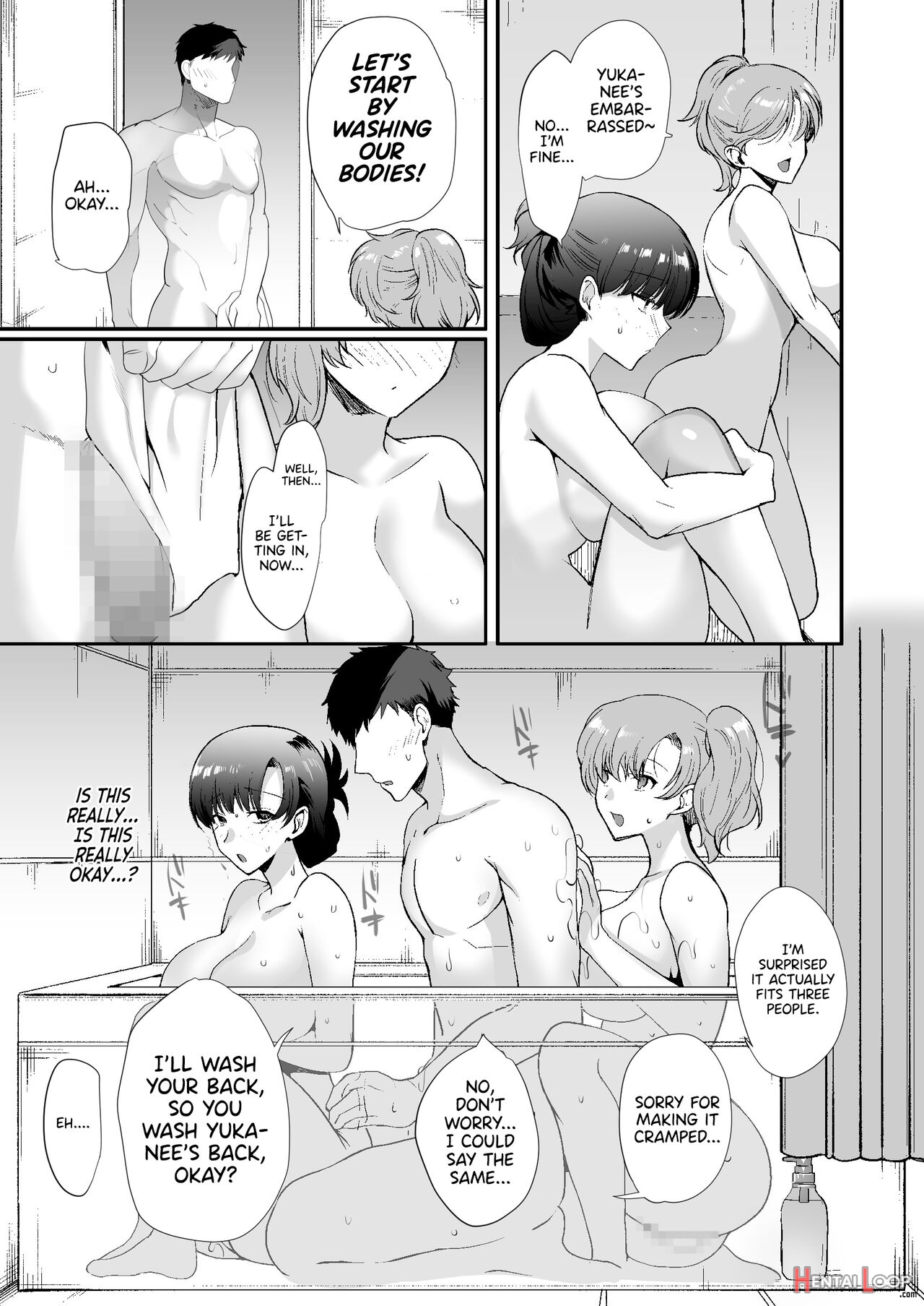 My Roommates Are Way Too Lewd ~living In A One-room Apartment With Two Perverted Sisters~ page 34