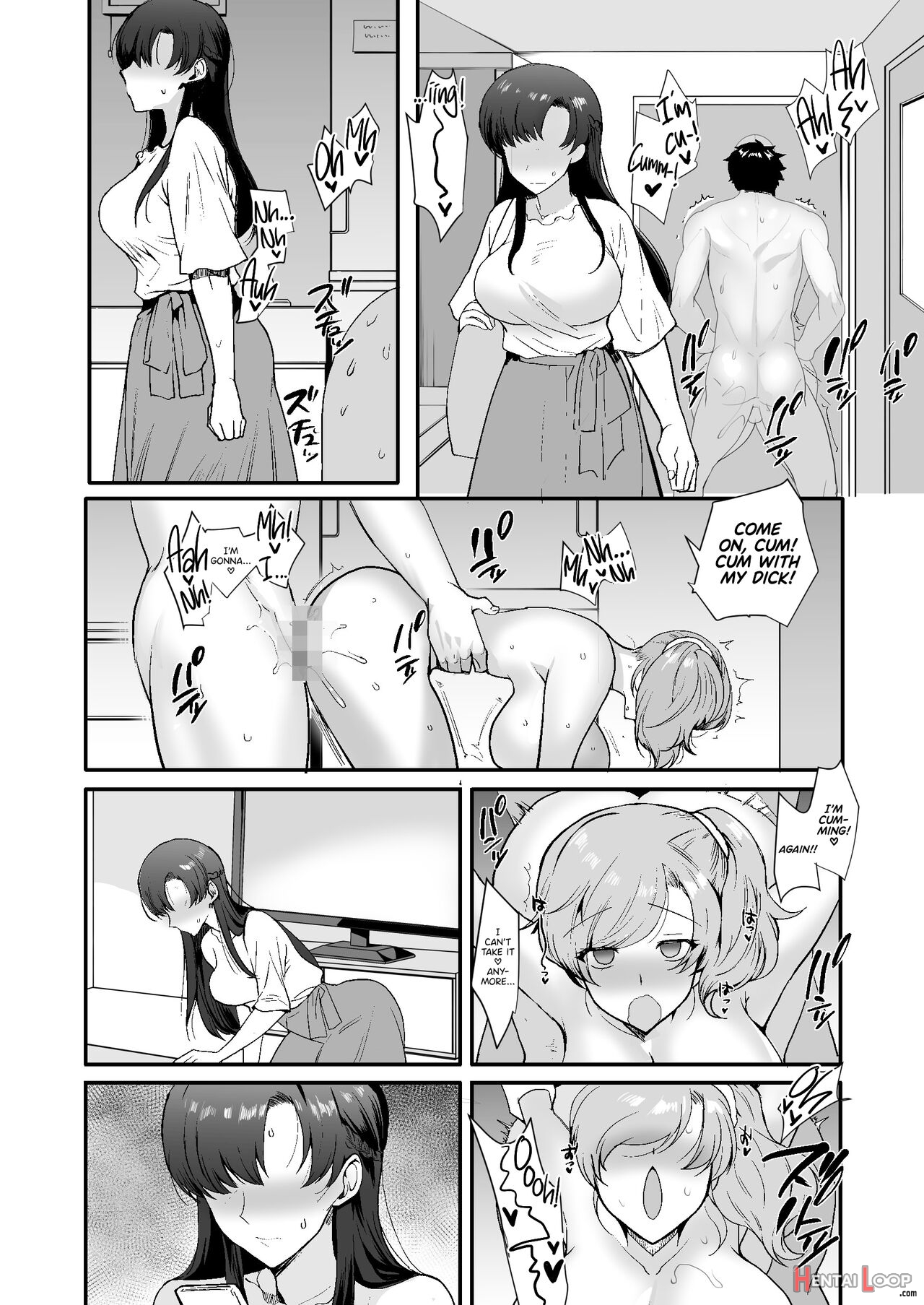 My Roommates Are Way Too Lewd ~living In A One-room Apartment With Two Perverted Sisters~ page 59