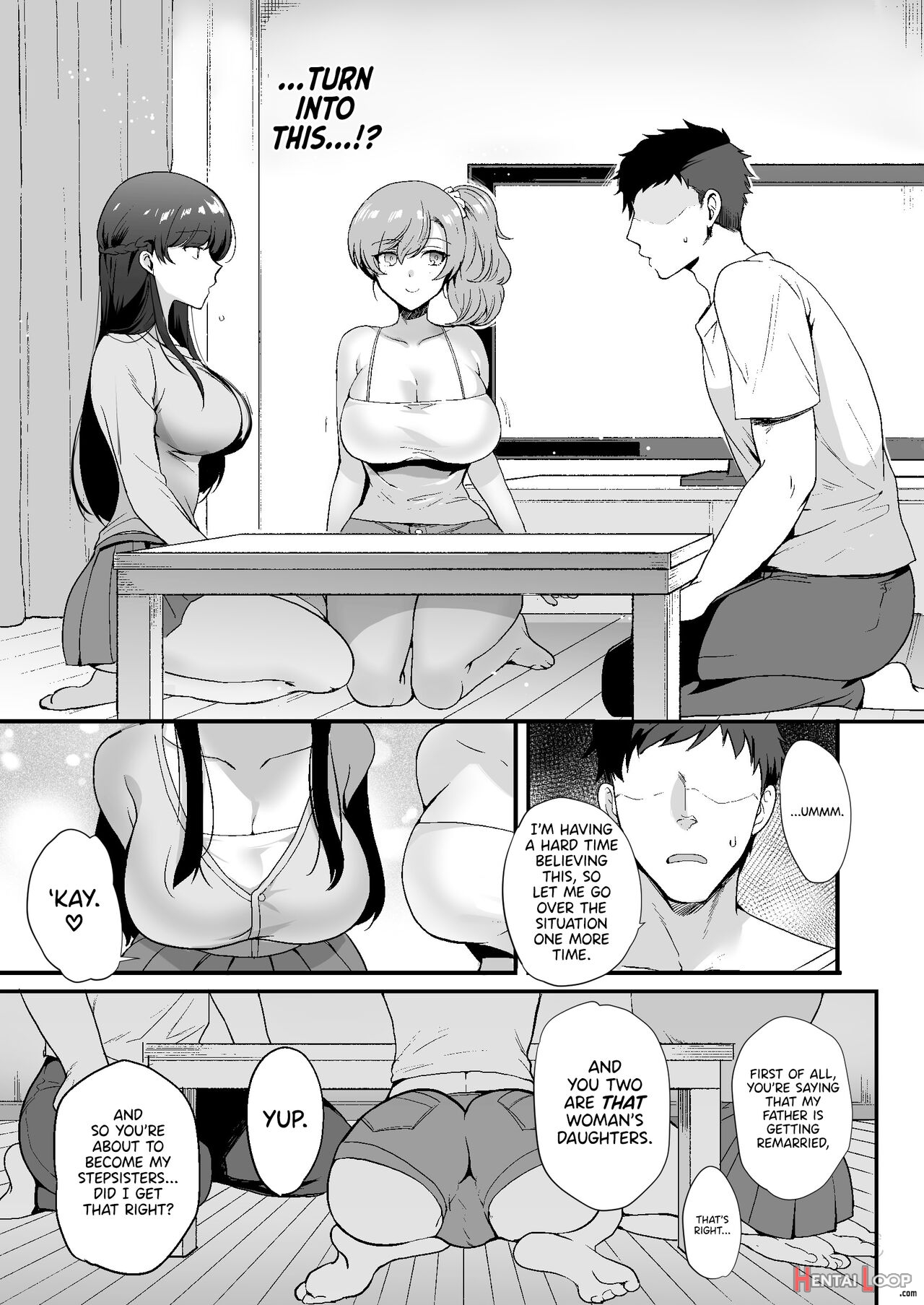 My Roommates Are Way Too Lewd ~living In A One-room Apartment With Two Perverted Sisters~ page 8