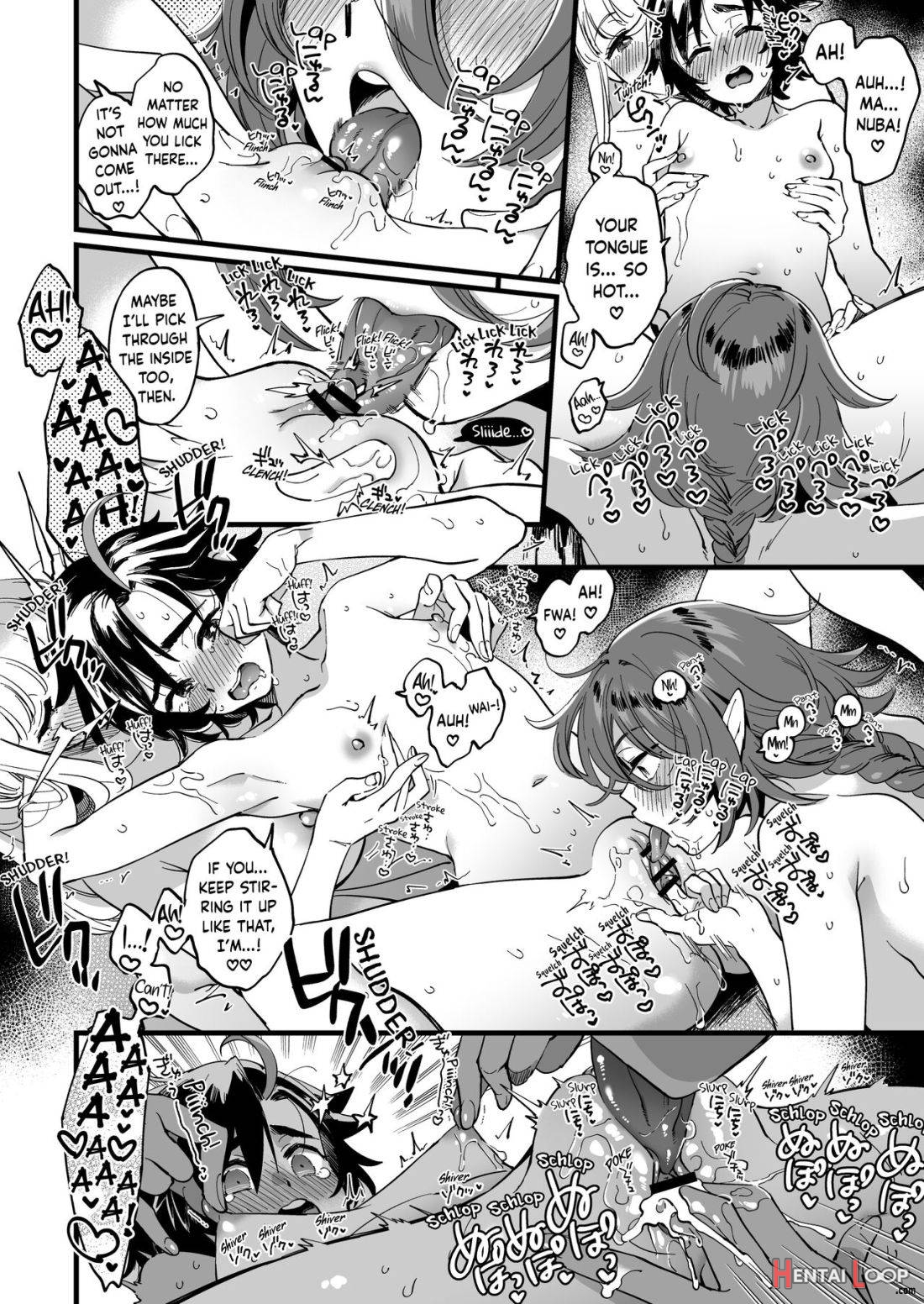 Nakayoshi Onna Boukensha wa Yoru ni Naru to Yadoya de Mechakucha Ecchi Suru page 11