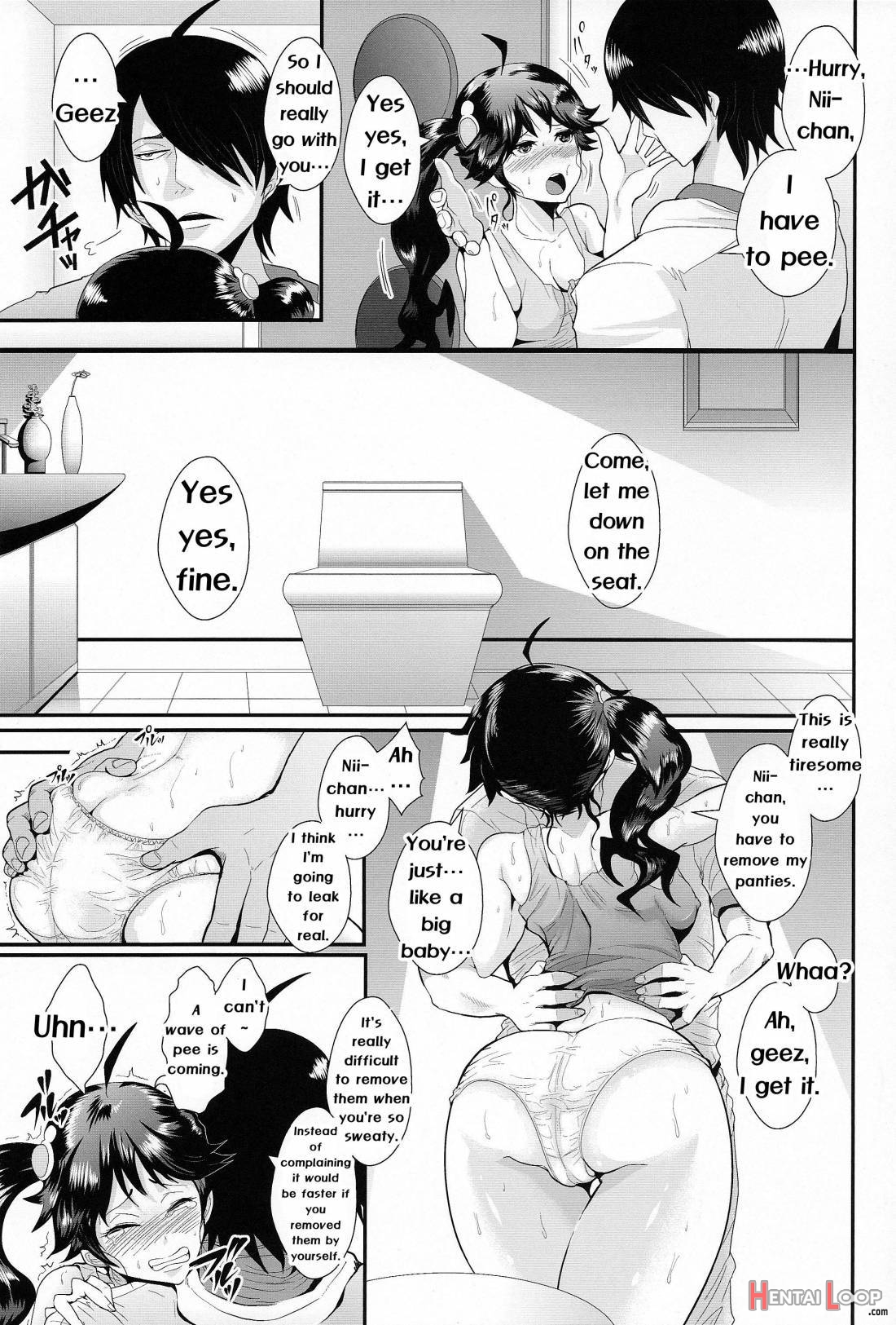 Netsu ni okasareta Karen-chan to toilet de…. page 4