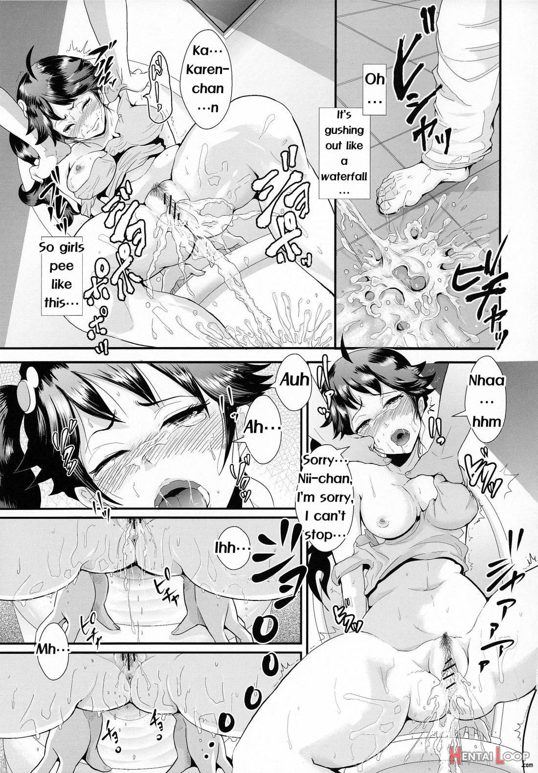 Netsu ni okasareta Karen-chan to toilet de…. page 6