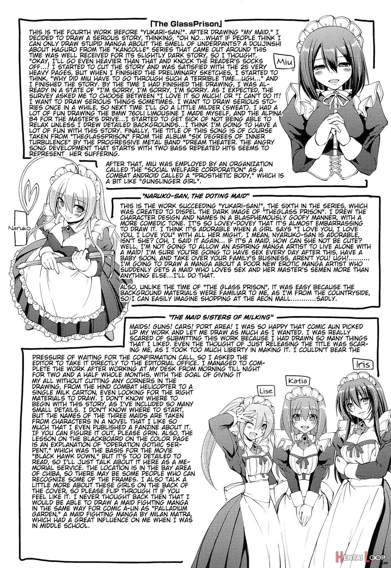 Nukisashi Jiyuu No Maid Ana page 201