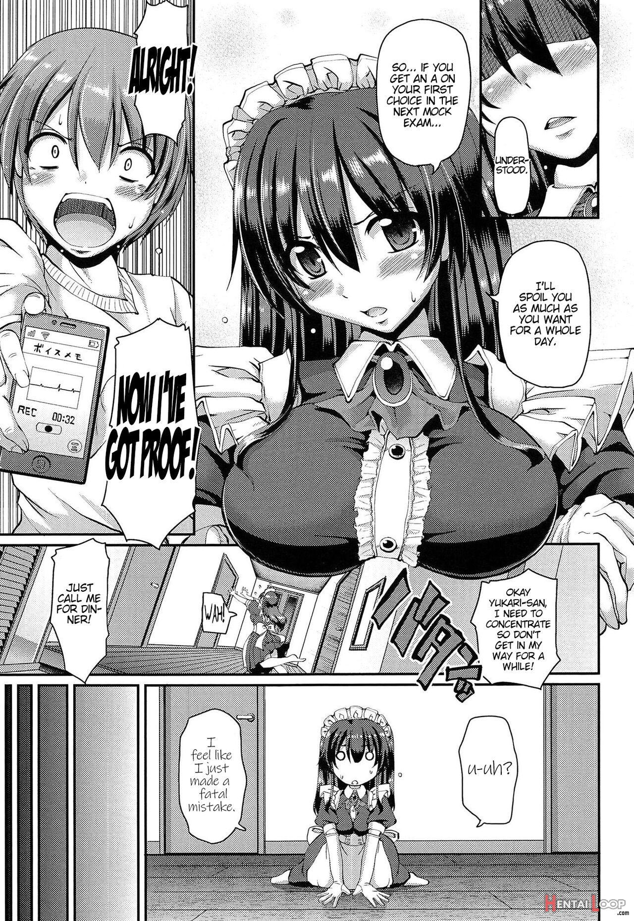 Nukisashi Jiyuu No Maid Ana page 56