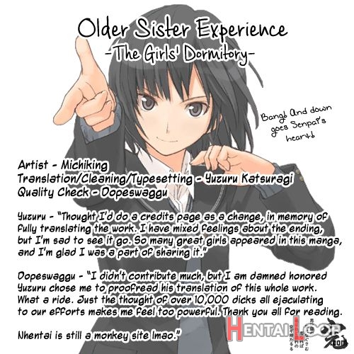 Older Sister Experience - The Girls' Dormitory page 252
