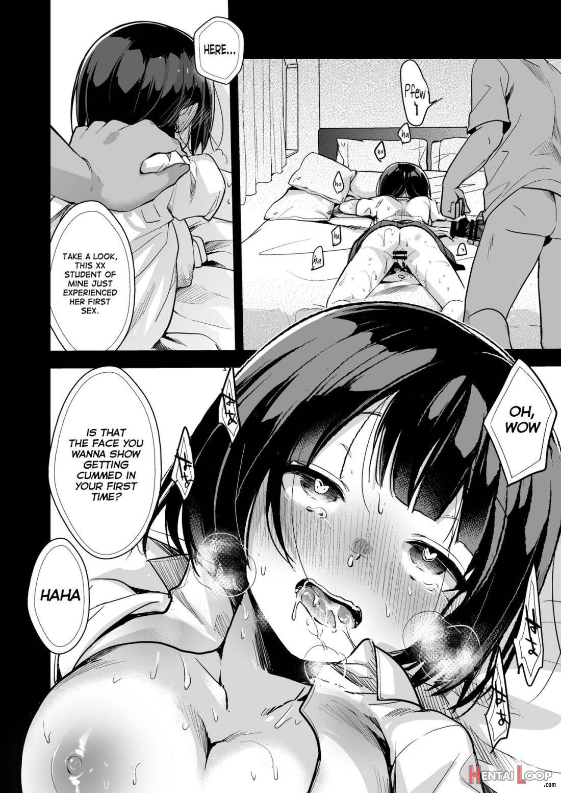 Onaji Juku ni Kayou You ni Natte Ii Kanji ni Natta Onnanoko ga Koushi to Hamedori Kimeteta Hanashi page 20