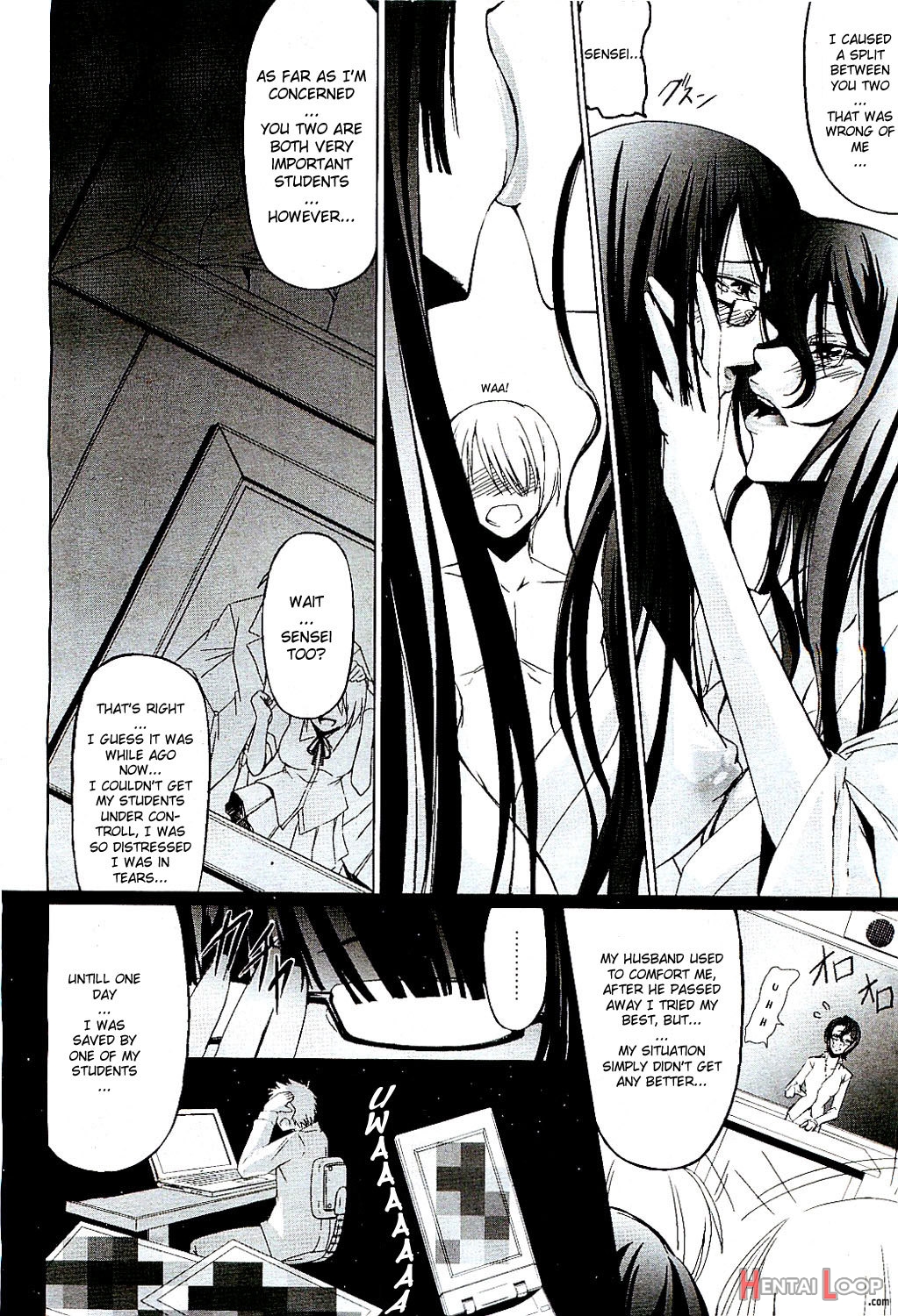 Onna Kyoushi No Renai Jijou page 153