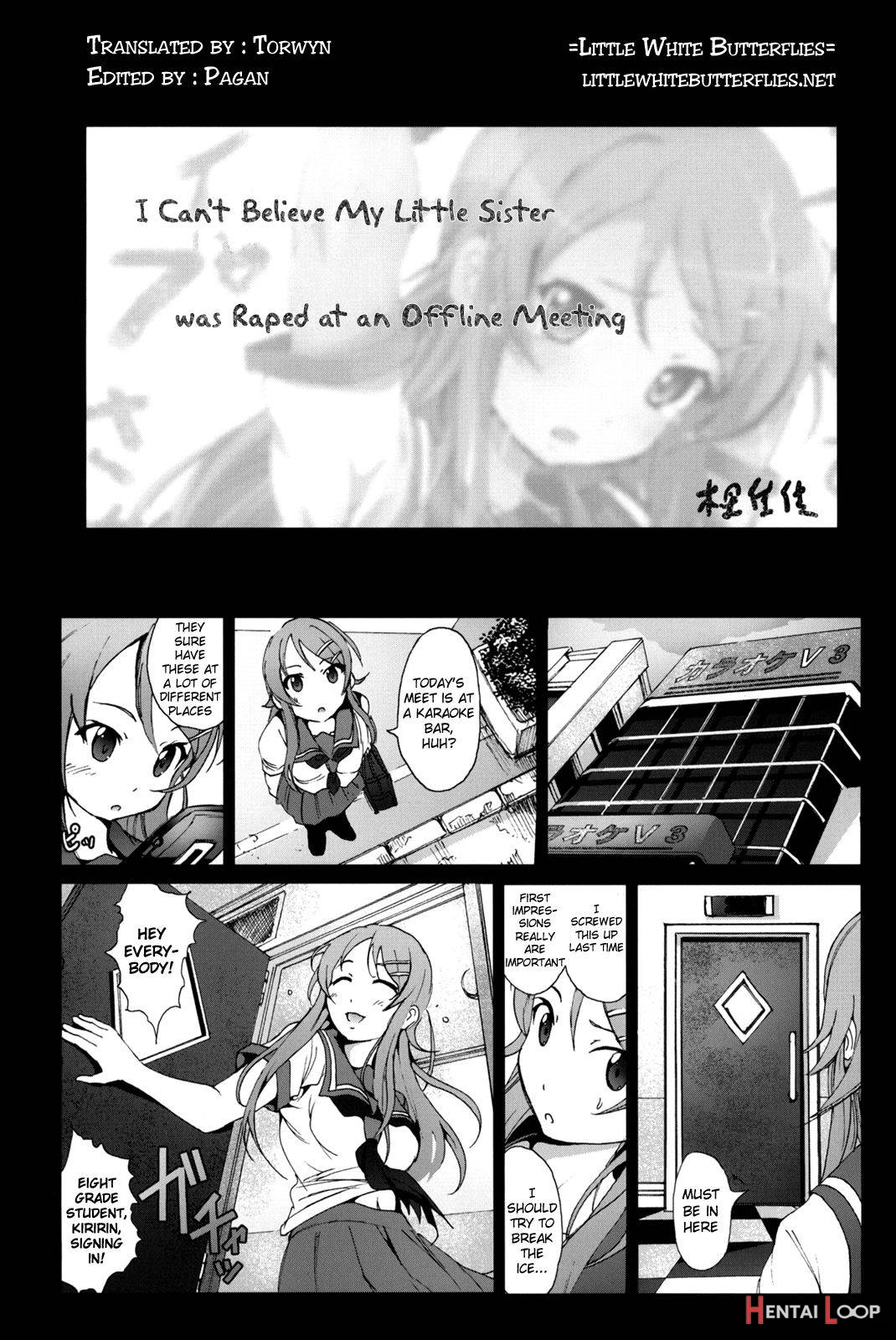 Ore no Imouto ga Off-kai de Rapesareta Wake ga Nai page 3