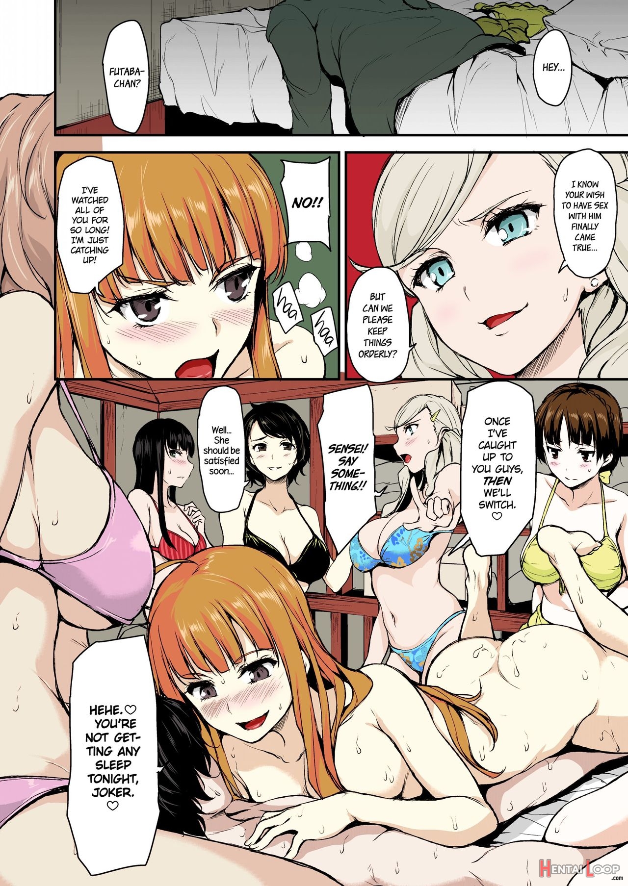 P5 Harlem/harem ~futaba Edition~ page 28