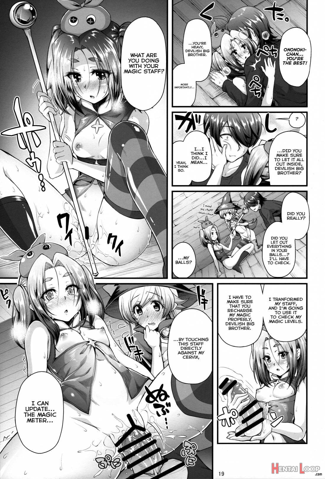 Pachimonogatari Part 11: Yotsugi Magika page 19