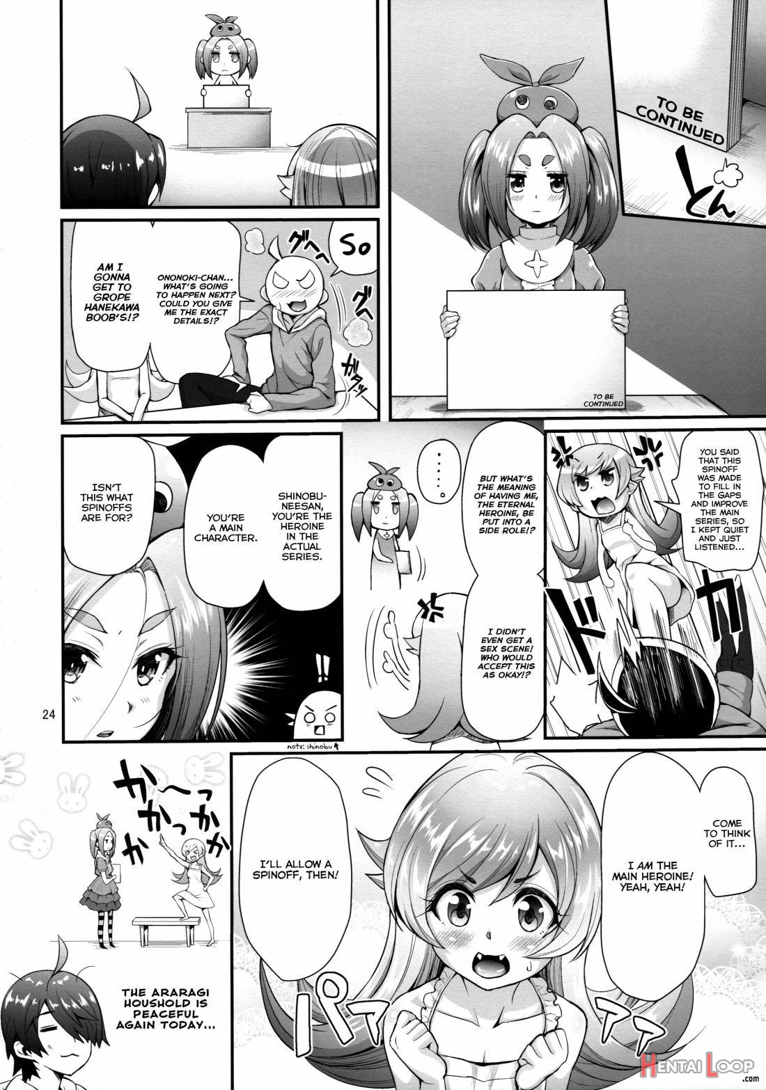 Pachimonogatari Part 11: Yotsugi Magika page 24