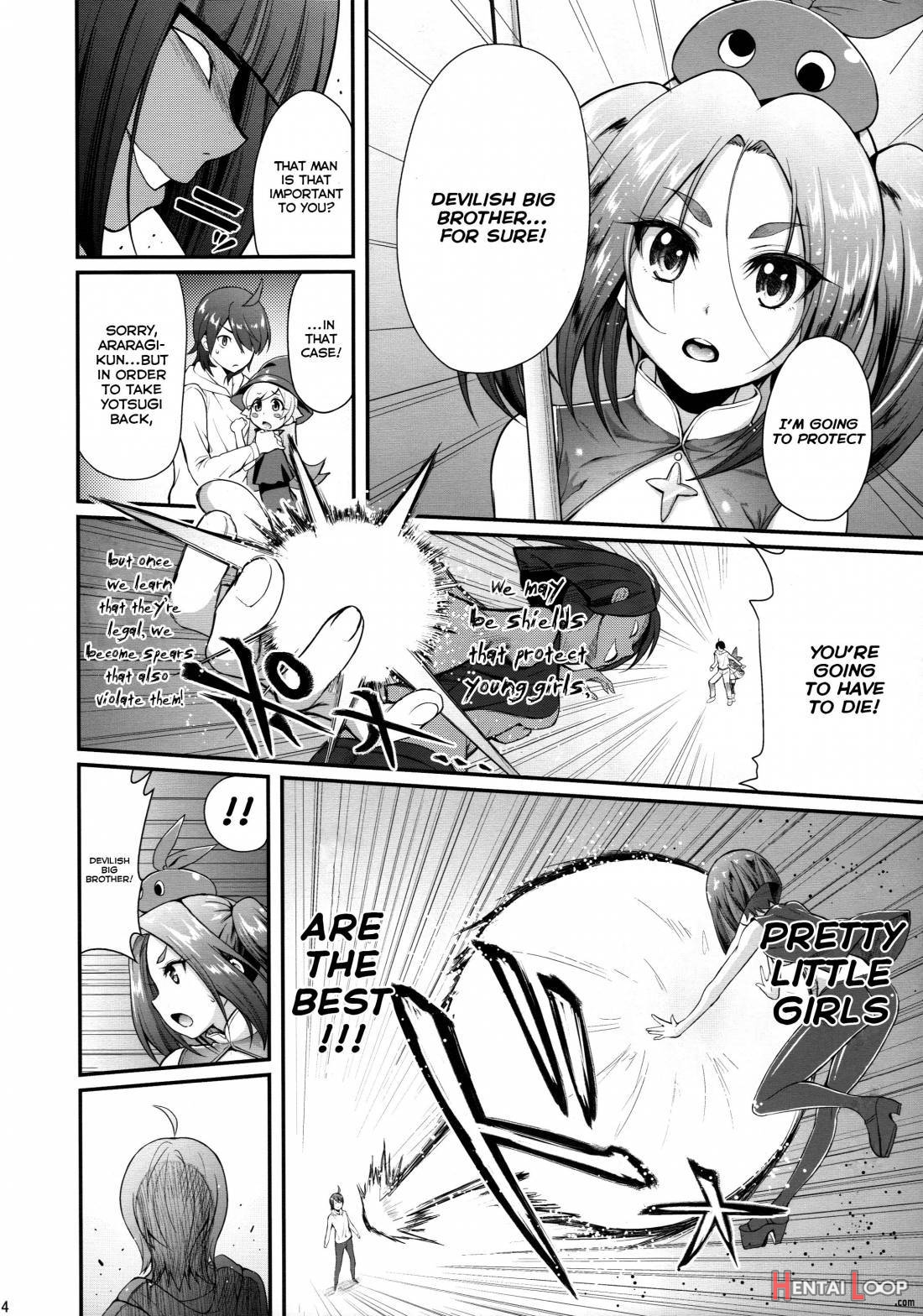 Pachimonogatari Part 11: Yotsugi Magika page 4
