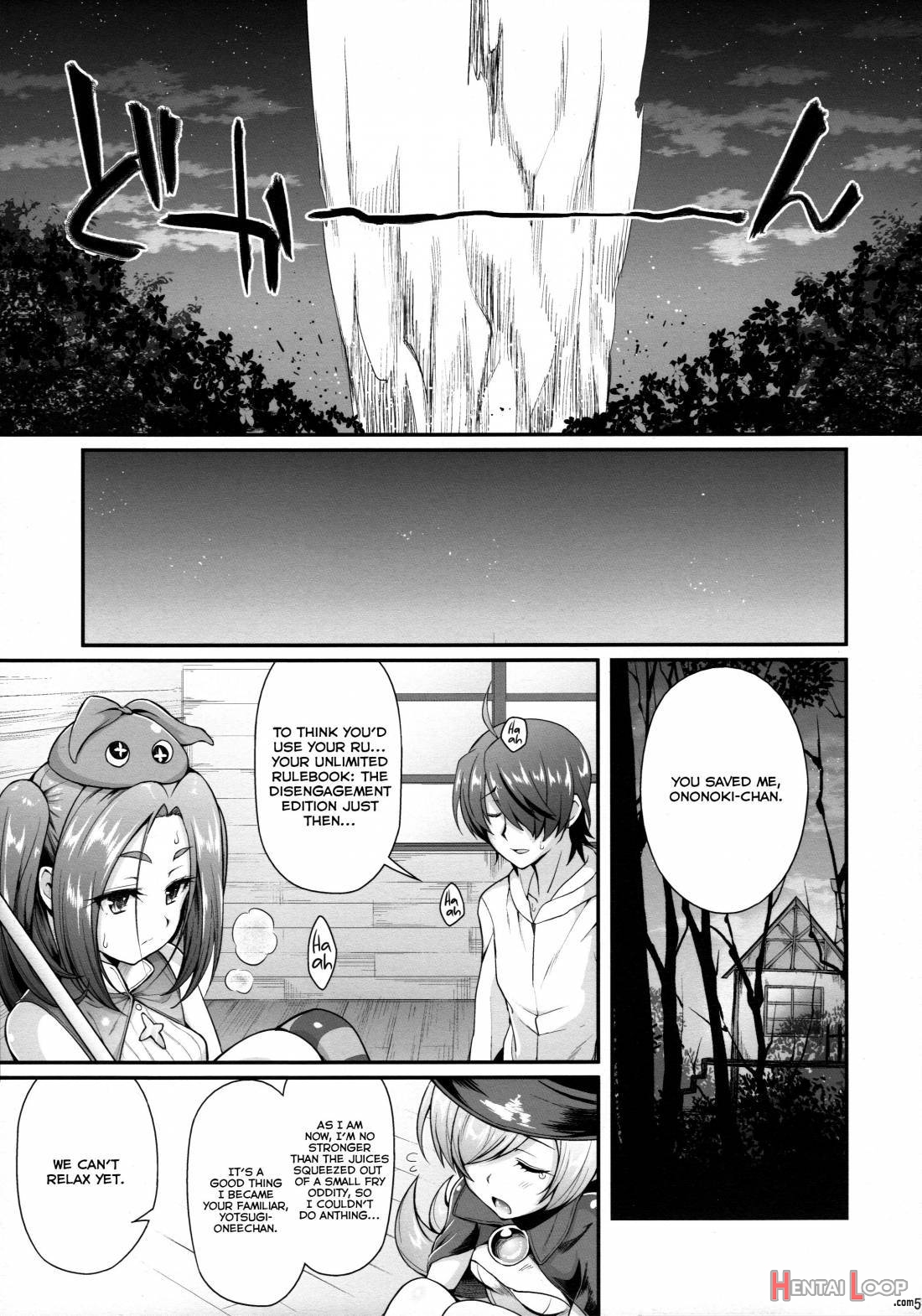 Pachimonogatari Part 11: Yotsugi Magika page 5