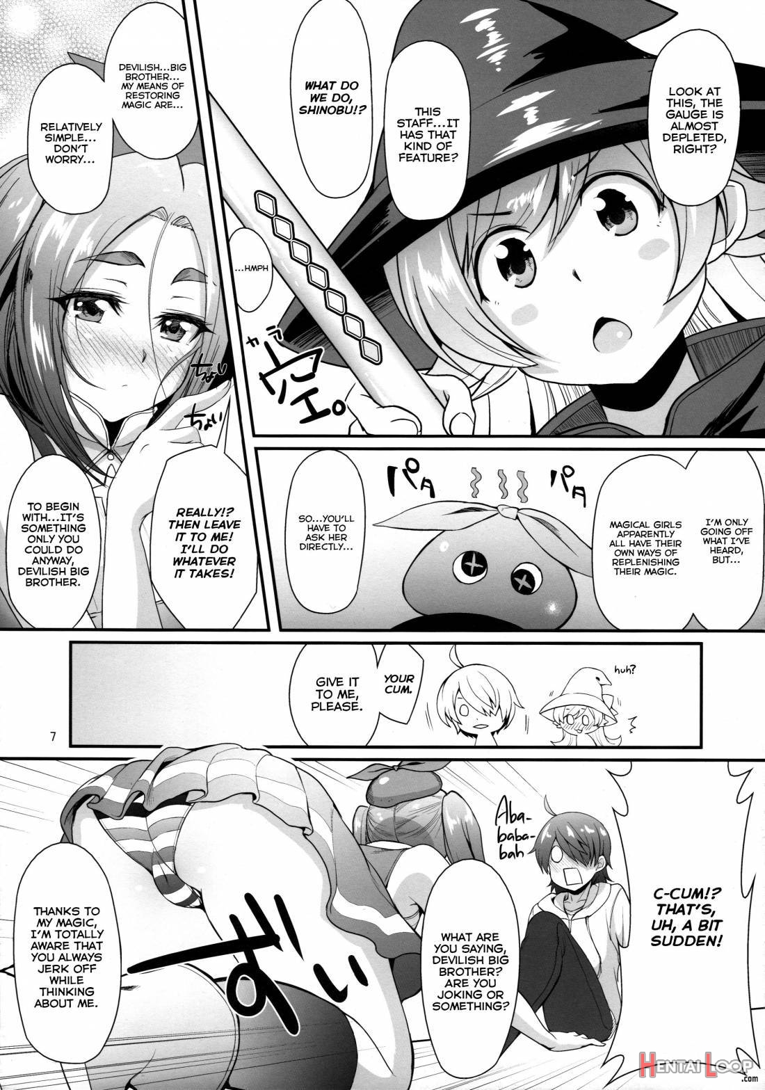 Pachimonogatari Part 11: Yotsugi Magika page 7