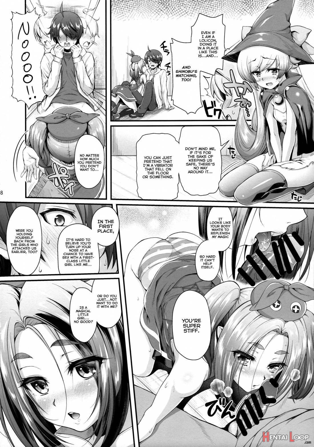Pachimonogatari Part 11: Yotsugi Magika page 8