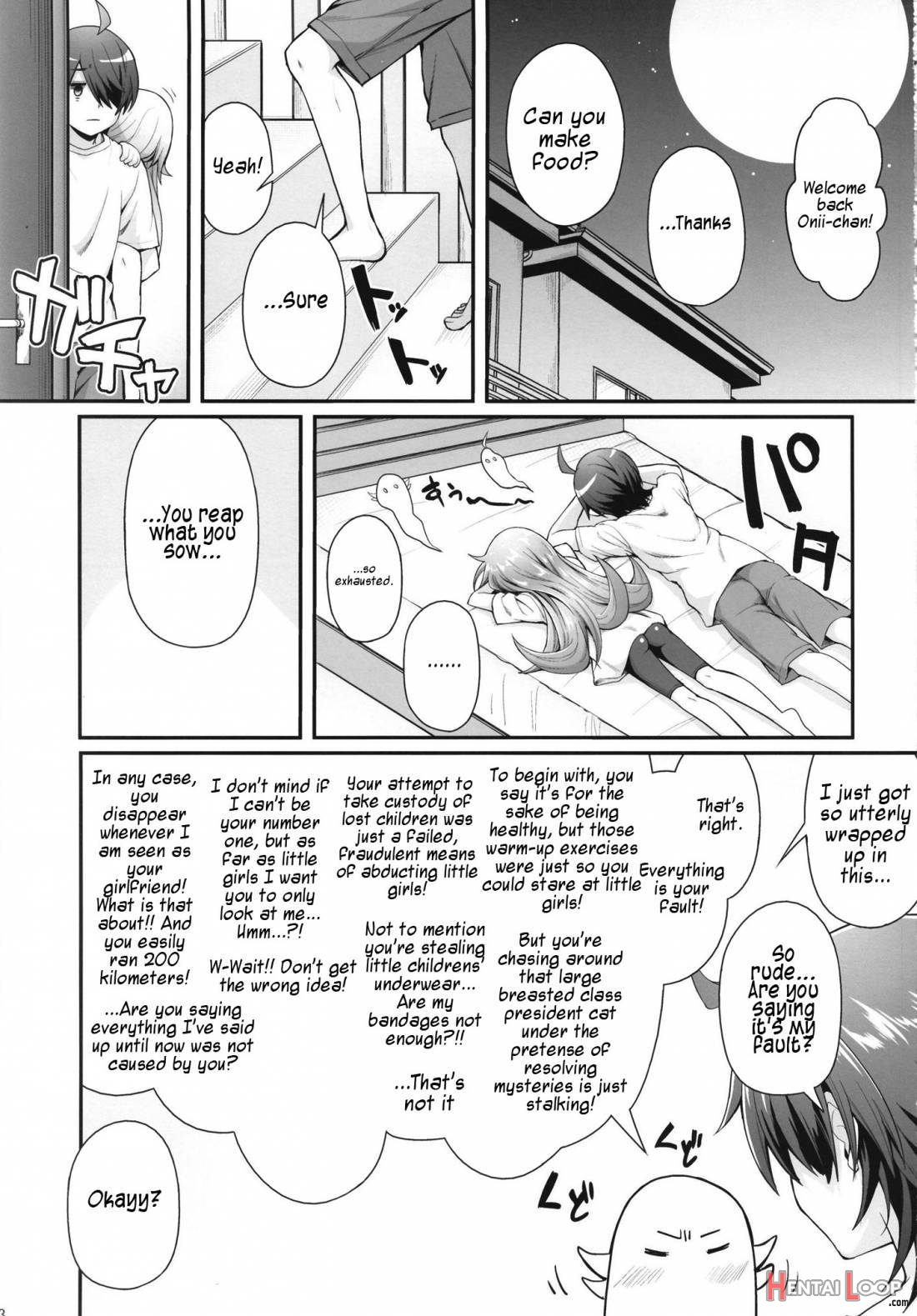 Pachimonogatari Part 15: Koyomi Service page 2