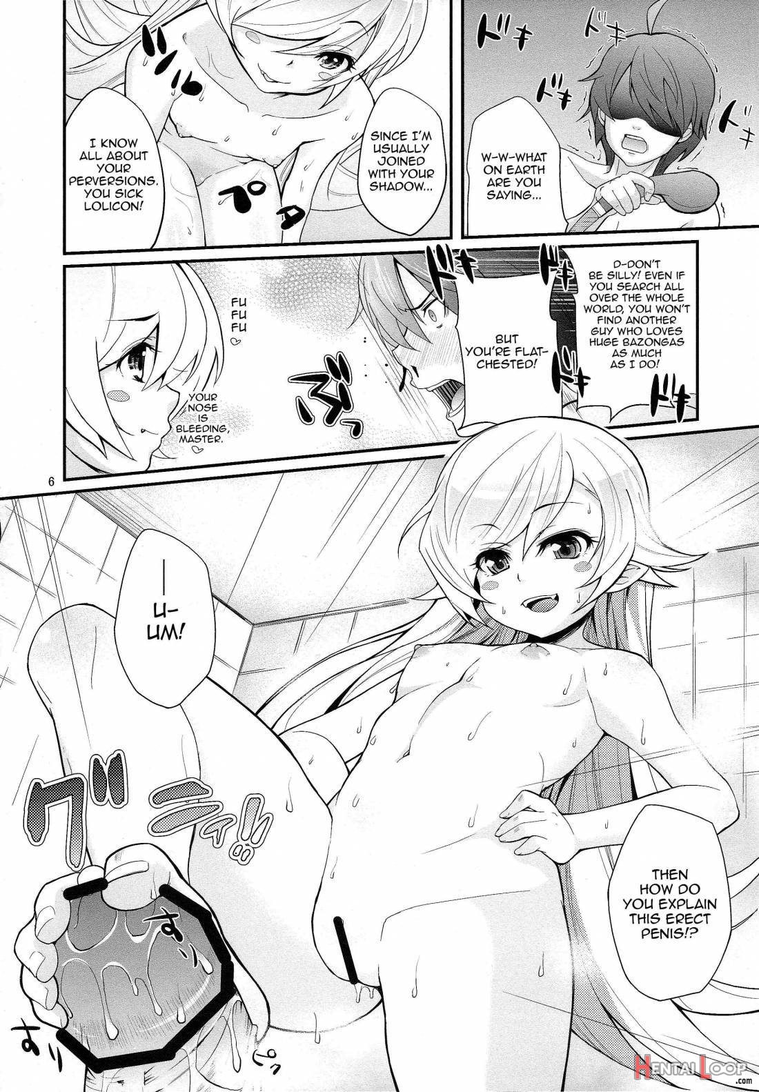 Pachimonogatari Part 4: Shinobu Envy page 5