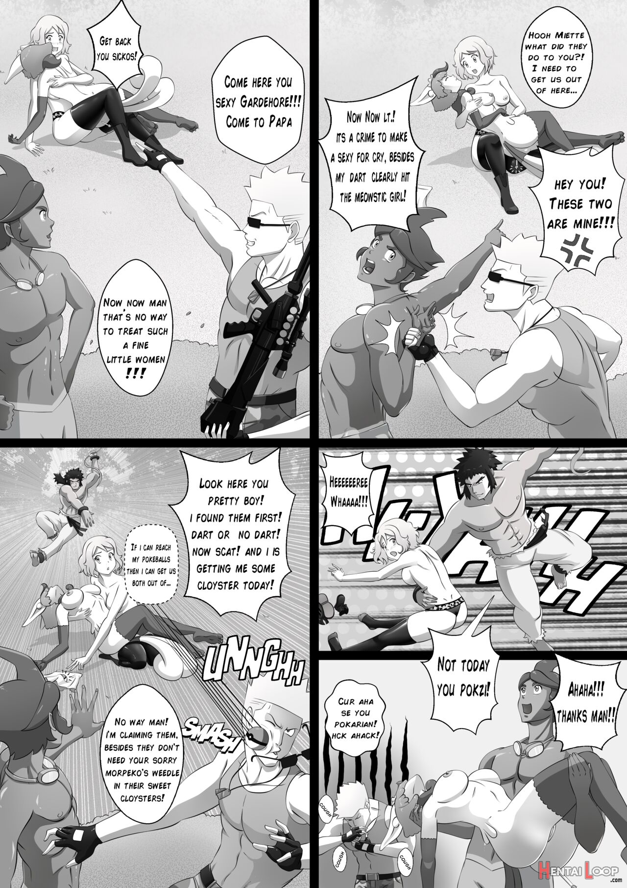 Pokemon: Into The Safari Zone! A Wild Hunt For Serena. Pg 1-4 page 3