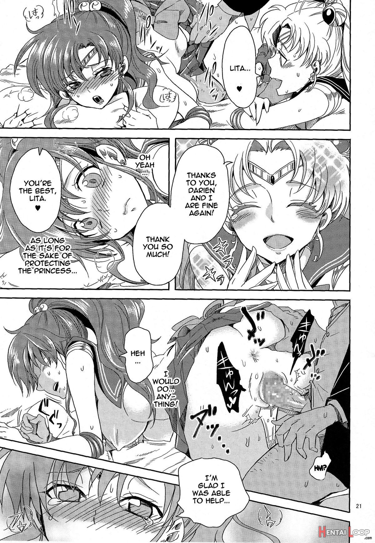 Punish The Pretty Sailor Soldiers page 20