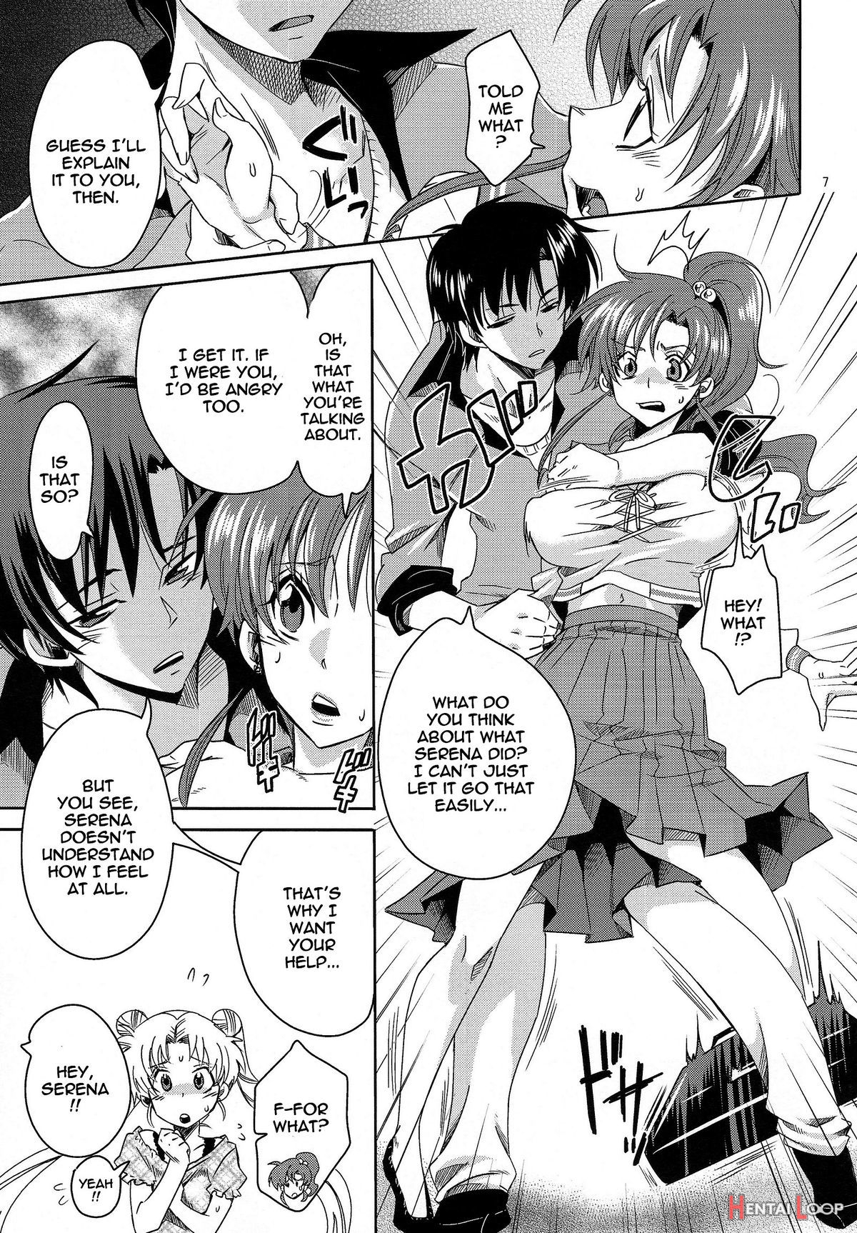 Punish The Pretty Sailor Soldiers page 6