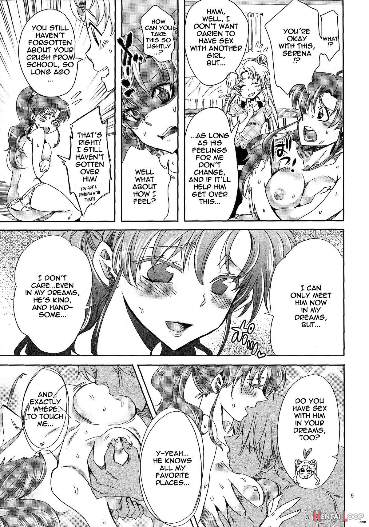 Punish The Pretty Sailor Soldiers page 8