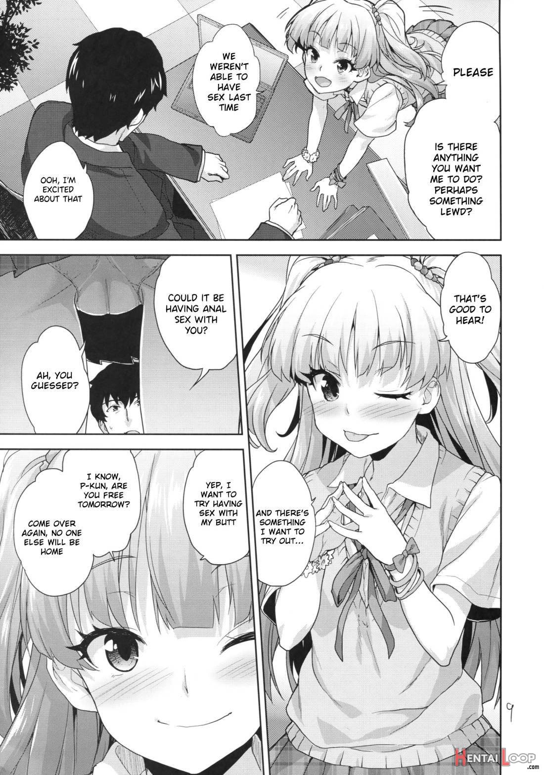 Rika no Oshiri Challenge page 8