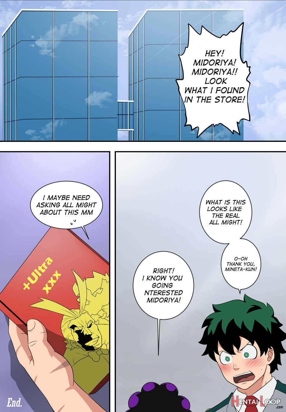 Secret Mission For Top Heroes – My Hero Academia Dj page 13