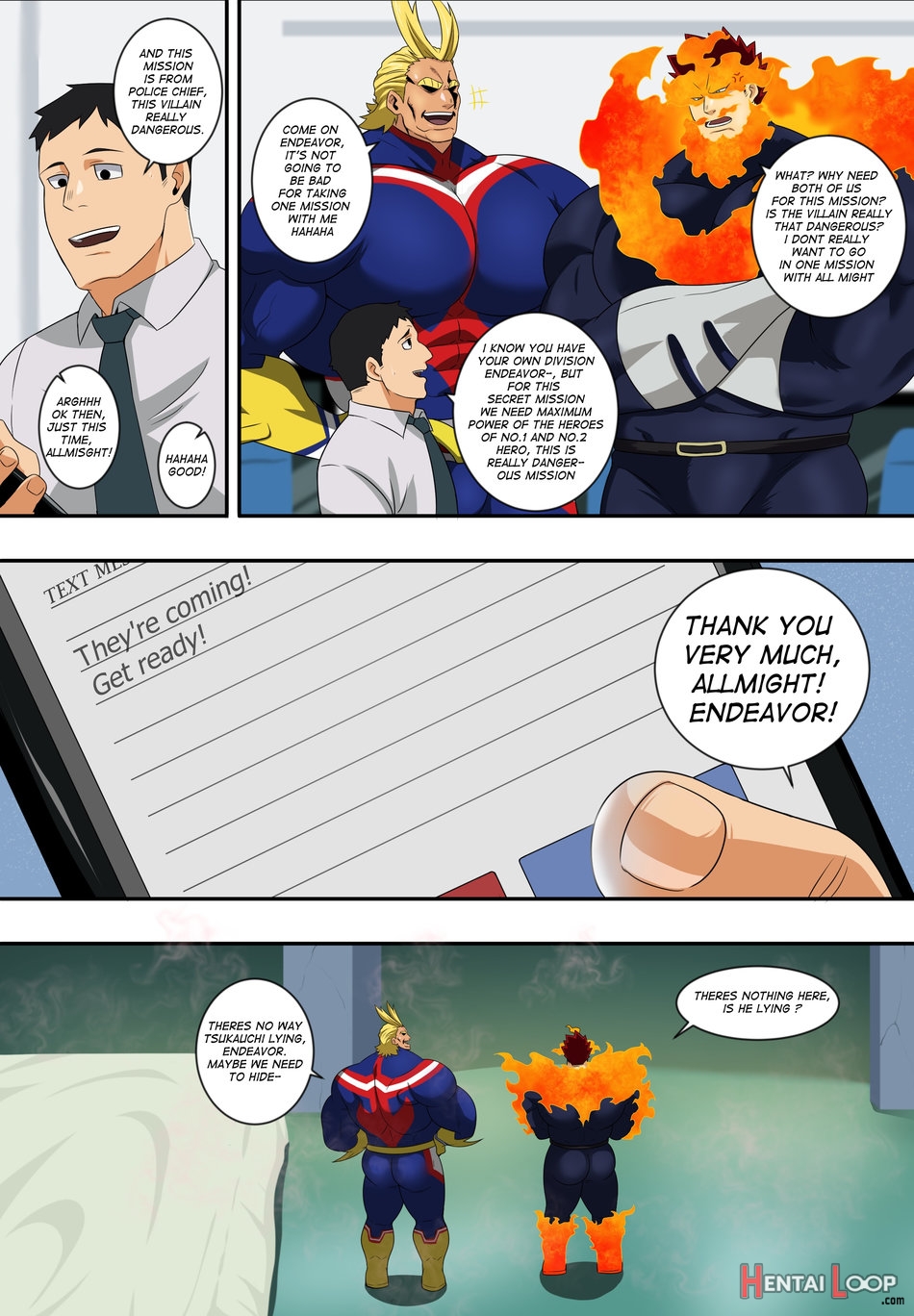 Secret Mission For Top Heroes – My Hero Academia Dj page 3