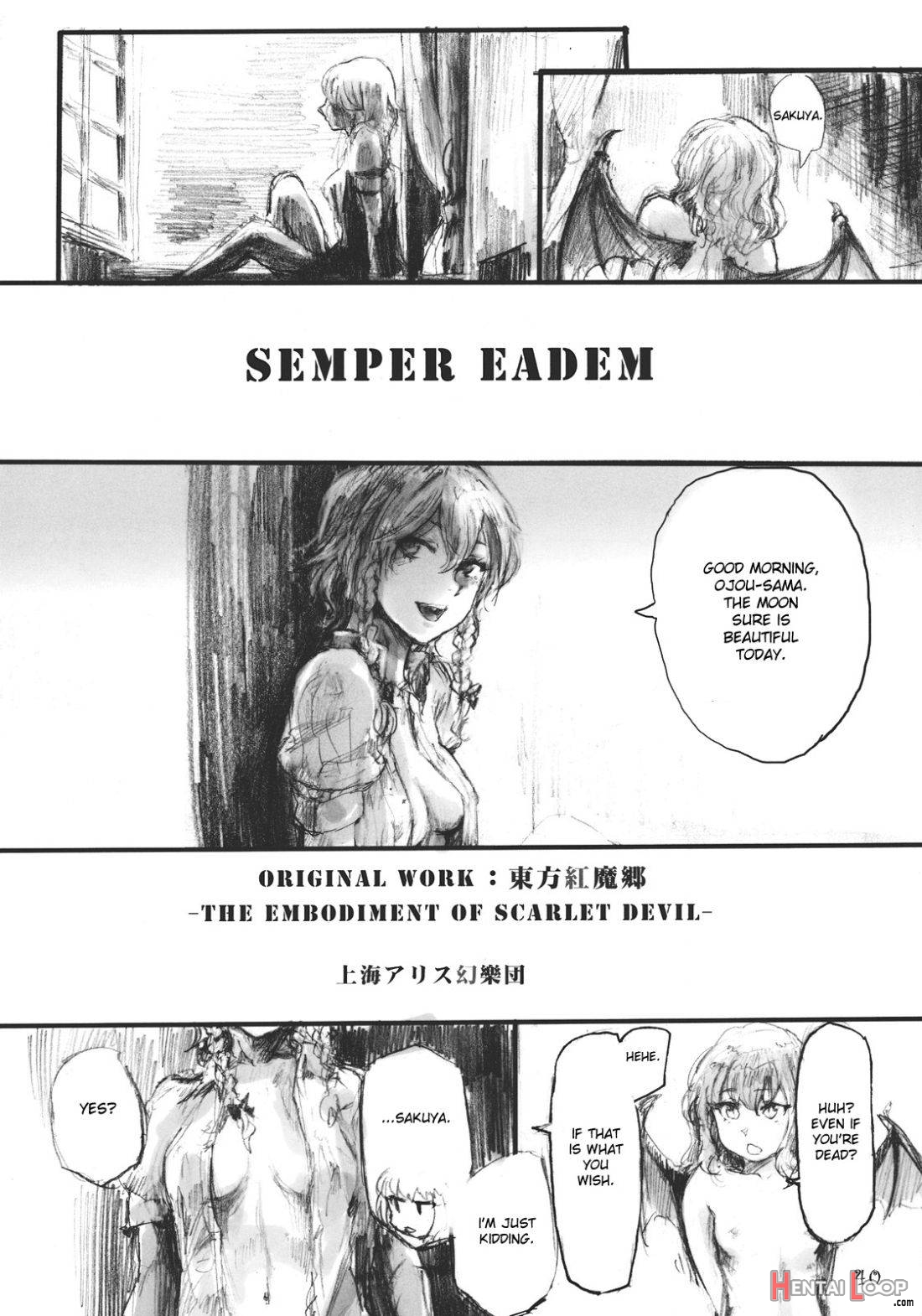 SEMPER EADEM ~Ikumoko no Mamani~ page 39