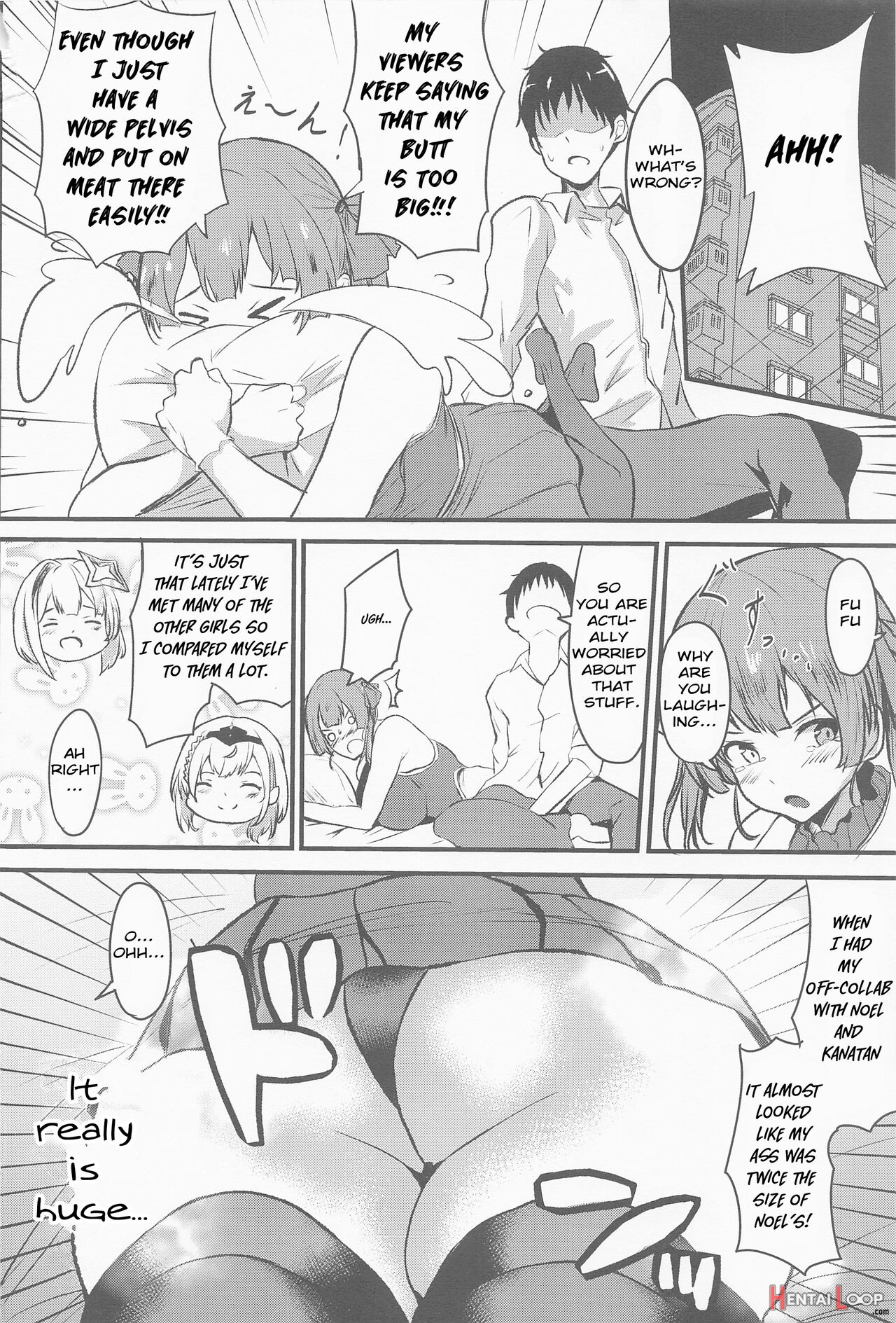 Senchou No Oshiri Love... page 3