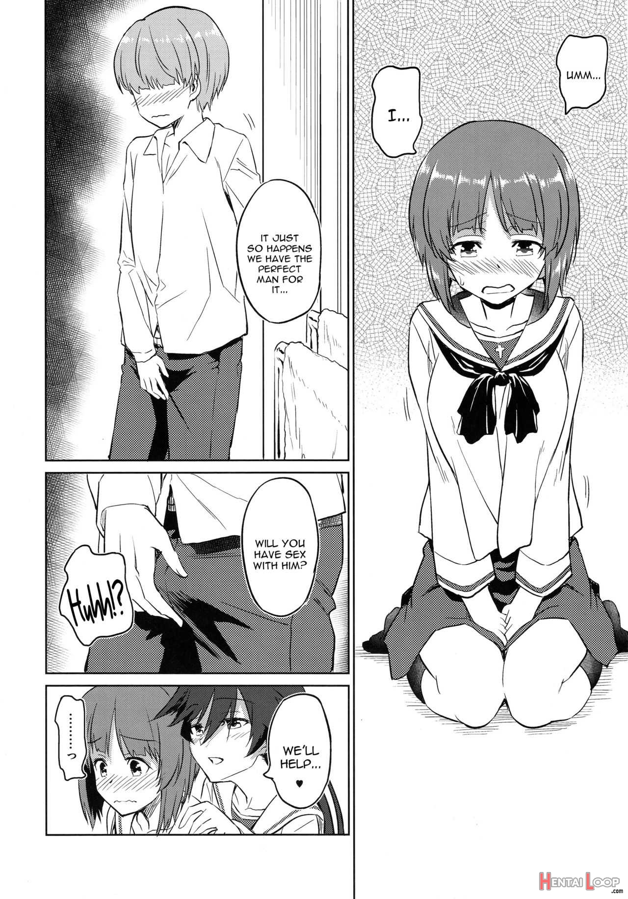 Senshadou No Uramichi Ooarai Joshi Gakuen page 23