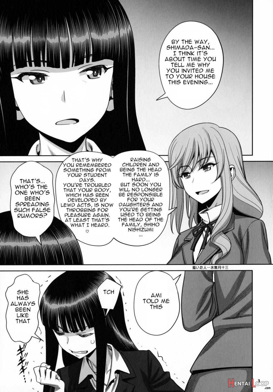 Shimada-ryuu VS Nishizumi-ryuu Bijukujo Lesbian Kyokugen Kougyaku Gurui page 2