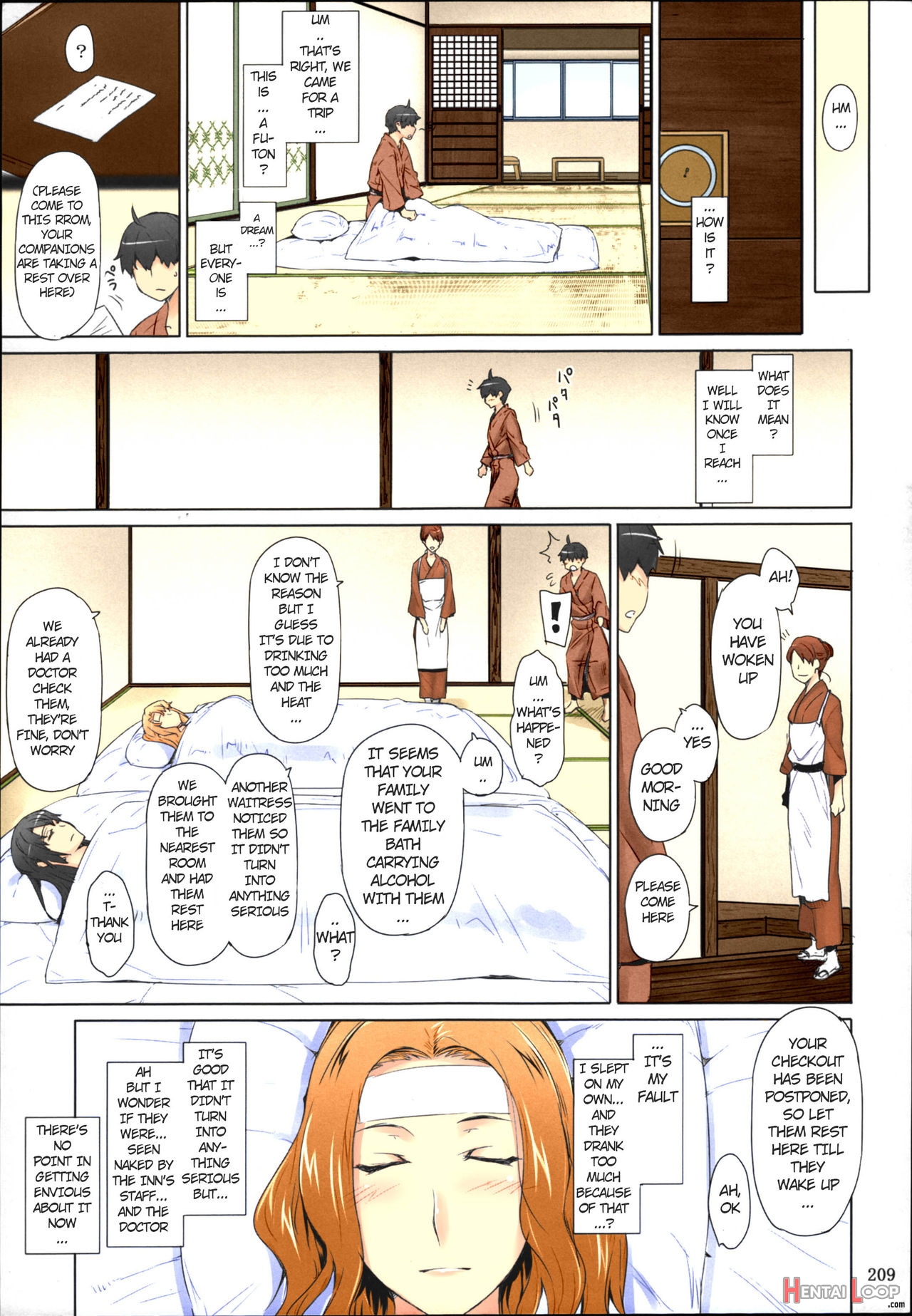 Tachibana-san's Circumstances With A Man page 207