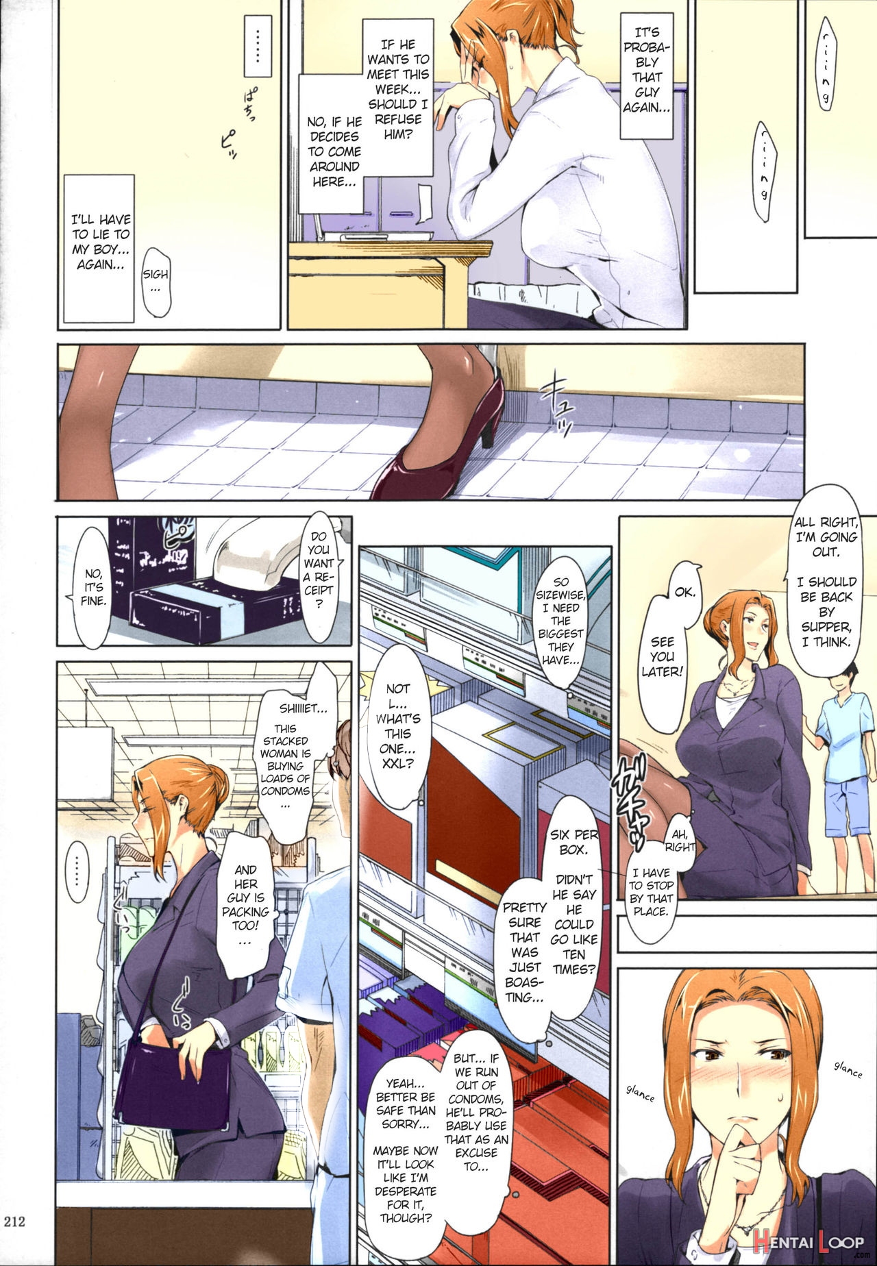 Tachibana-san's Circumstances With A Man page 210