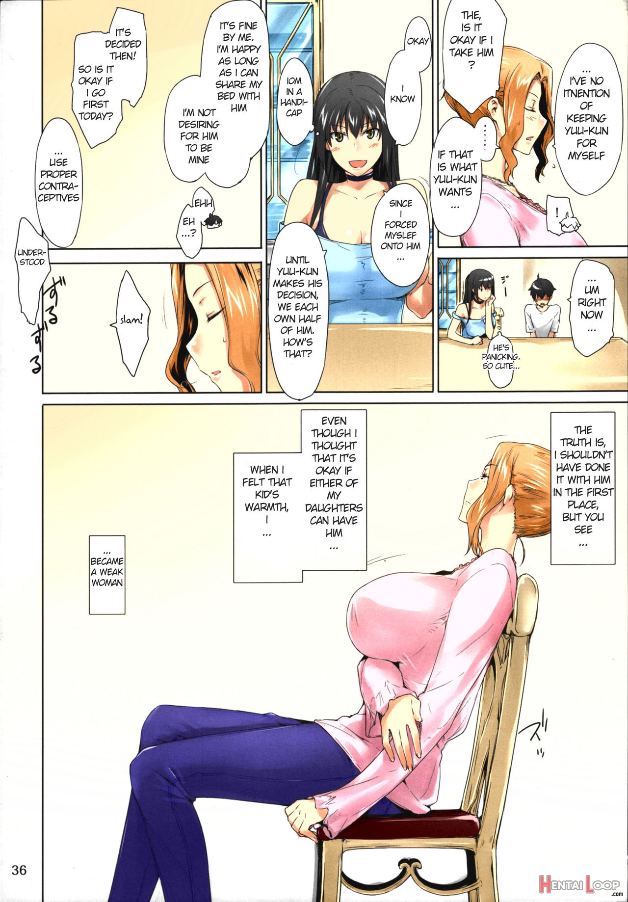 Tachibana-san's Circumstances With A Man page 36