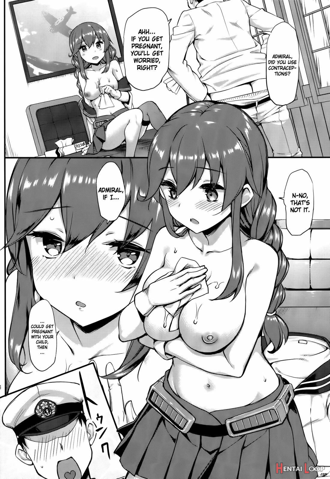 Teitoku wa Doushite mo Noshiro to H ga Shitai!! page 25