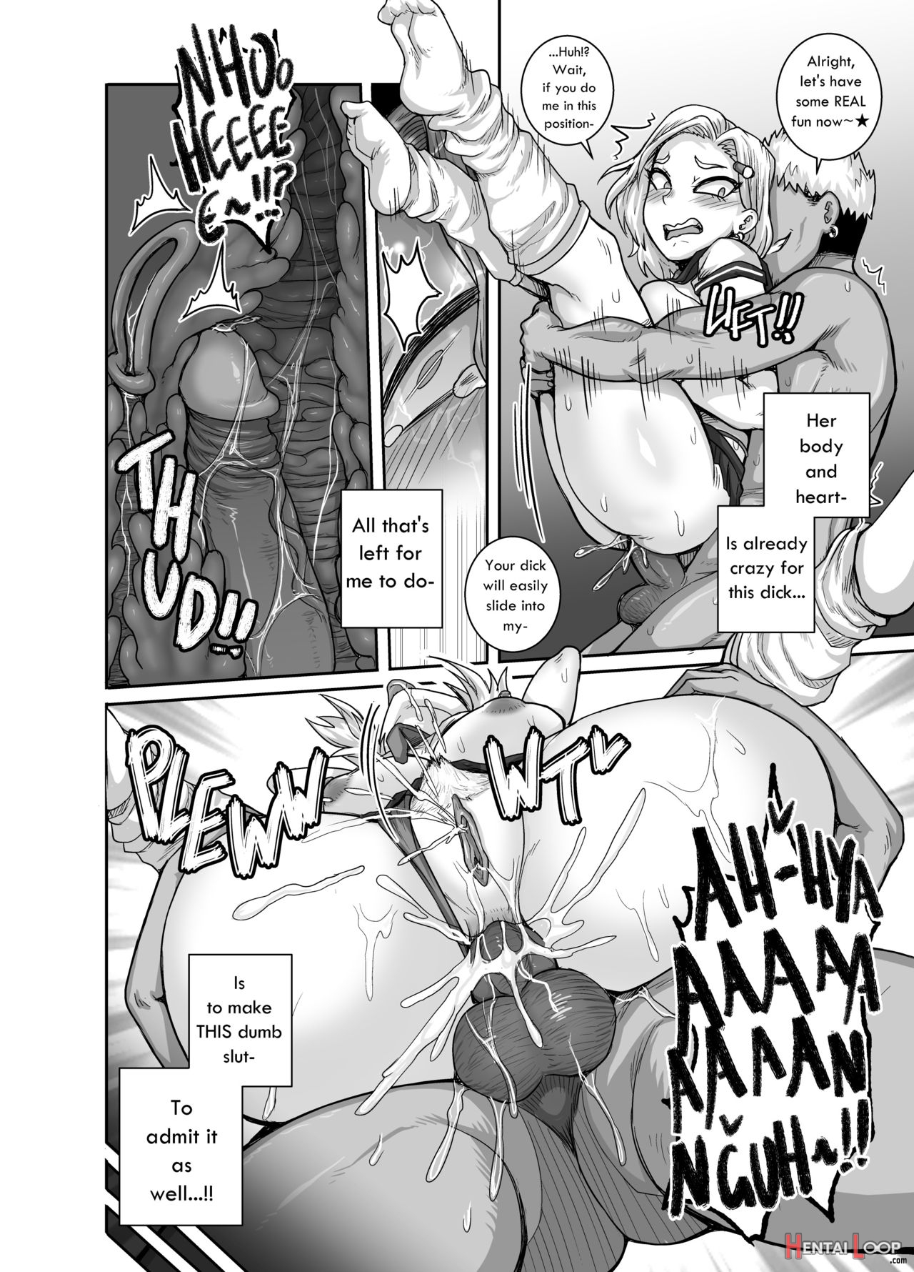 The Lady Android Who Lost To Lust page 21