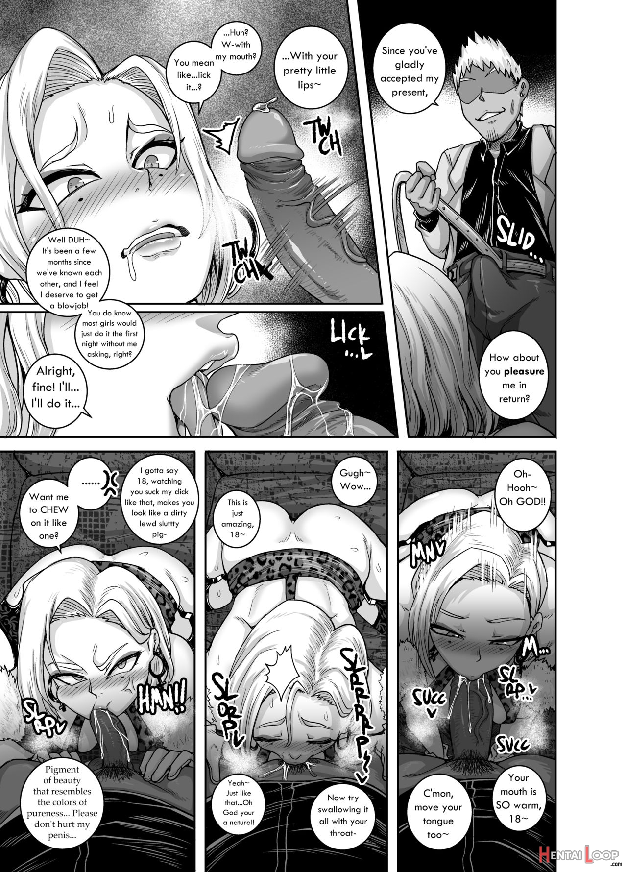 The Lady Android Who Lost To Lust page 24