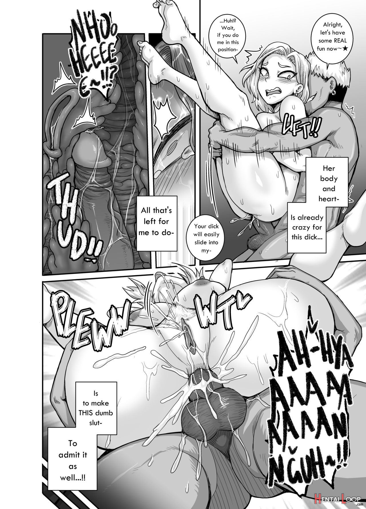The Lady Android Who Lost To Lust page 42