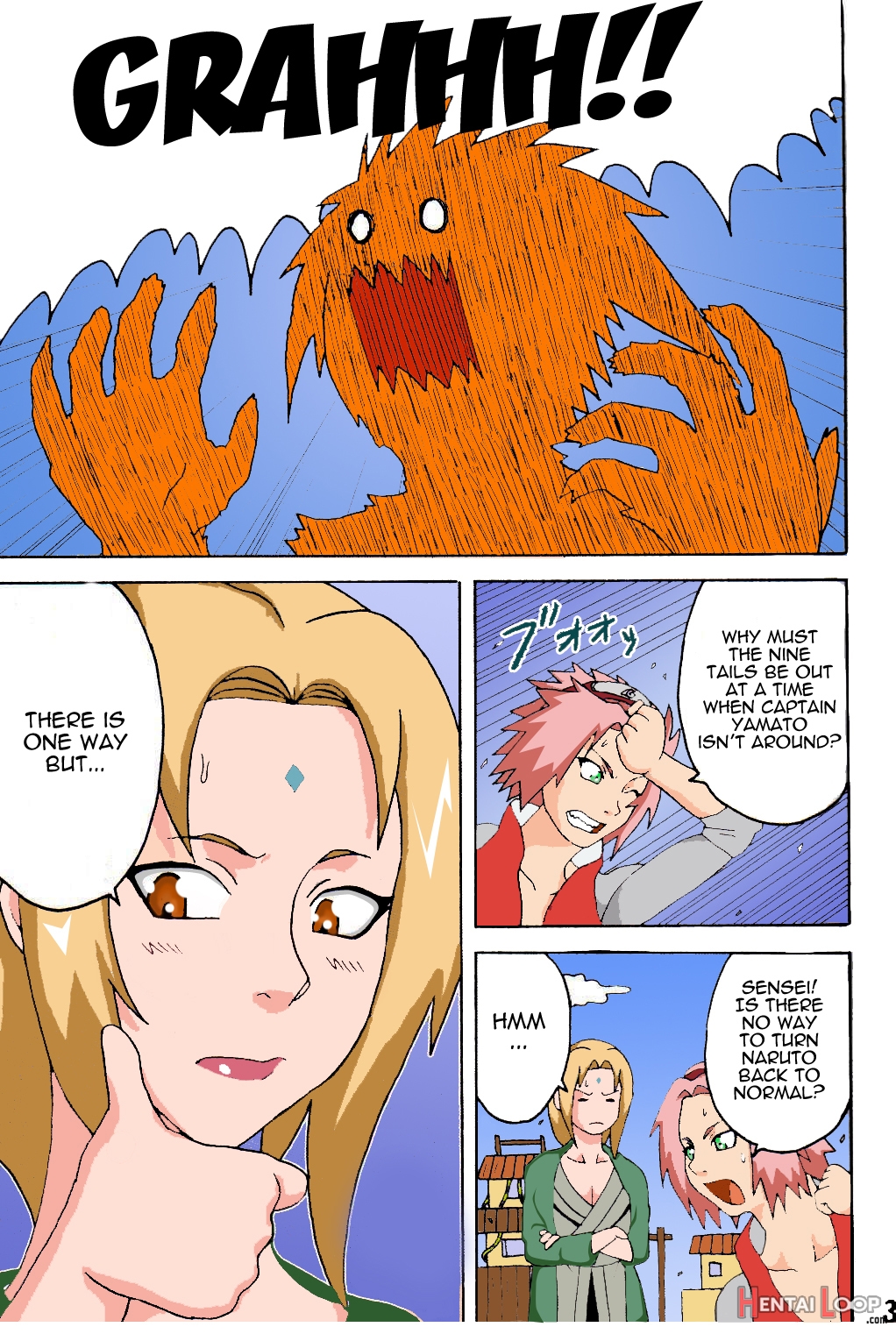 Tsunade's Sexual Therapy page 3