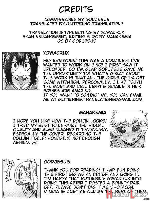 Uraraka's Behind-the-scenes Prostitution page 29