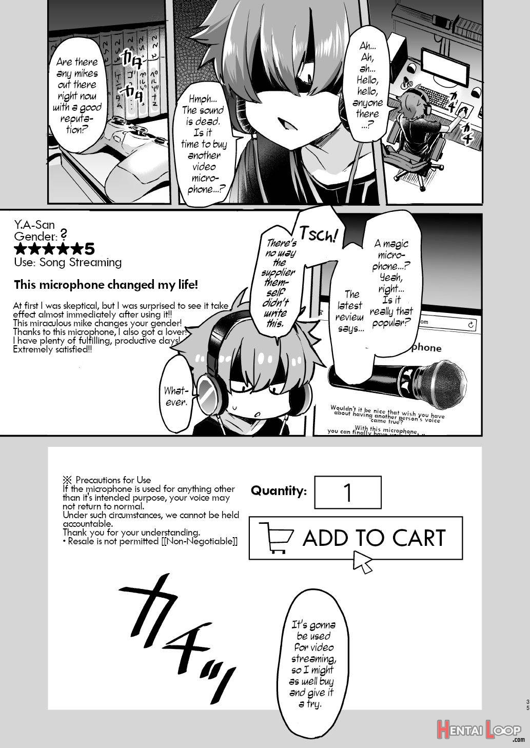 Utai Tekute Trans Conversion ~Daigakusei A no Baai~ page 34