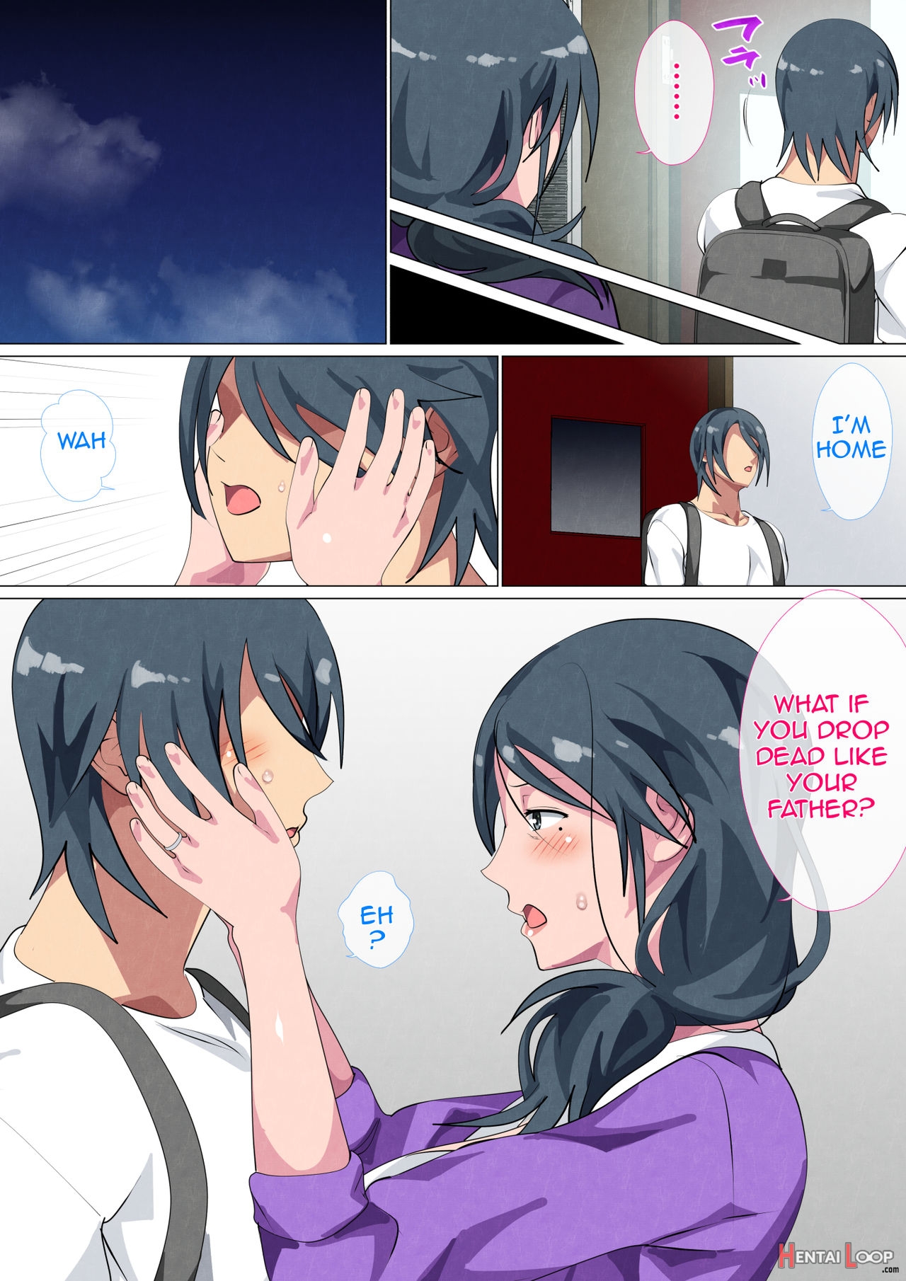 Widowed Mother Sayoko ~record Of A Copulation Of A Mother And Son Living In A Small Room~ page 24