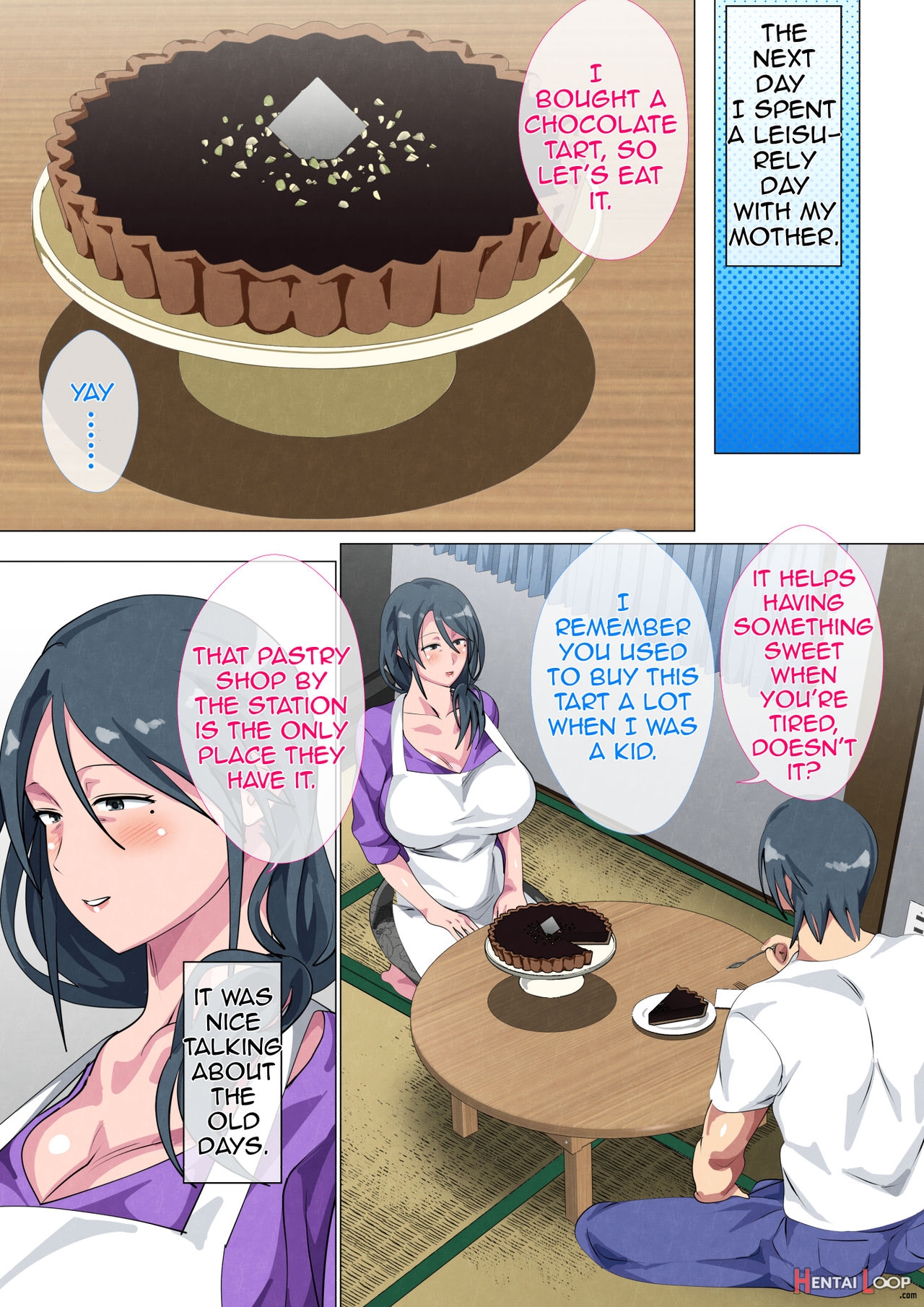 Widowed Mother Sayoko ~record Of A Copulation Of A Mother And Son Living In A Small Room~ page 28