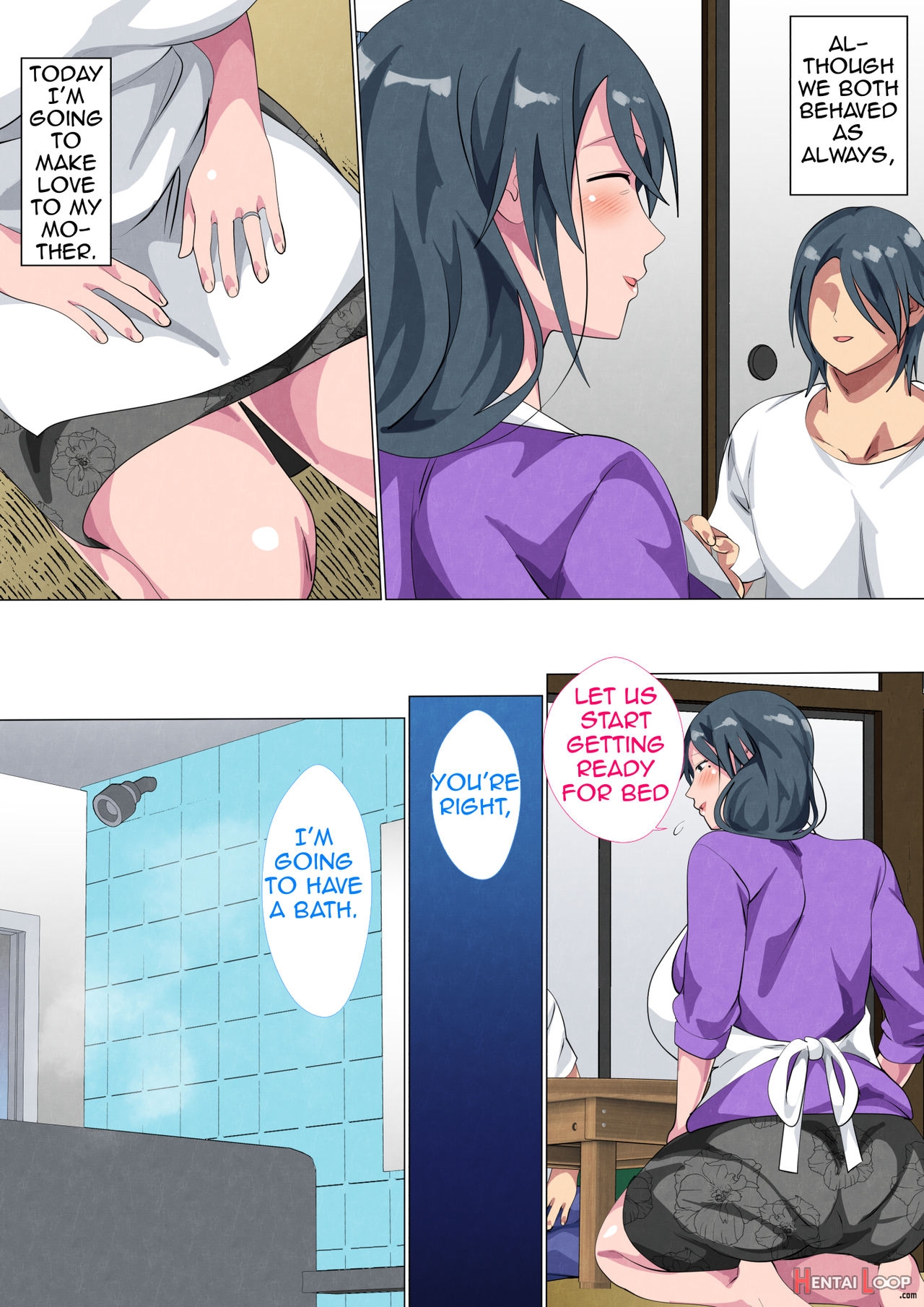 Widowed Mother Sayoko ~record Of A Copulation Of A Mother And Son Living In A Small Room~ page 29