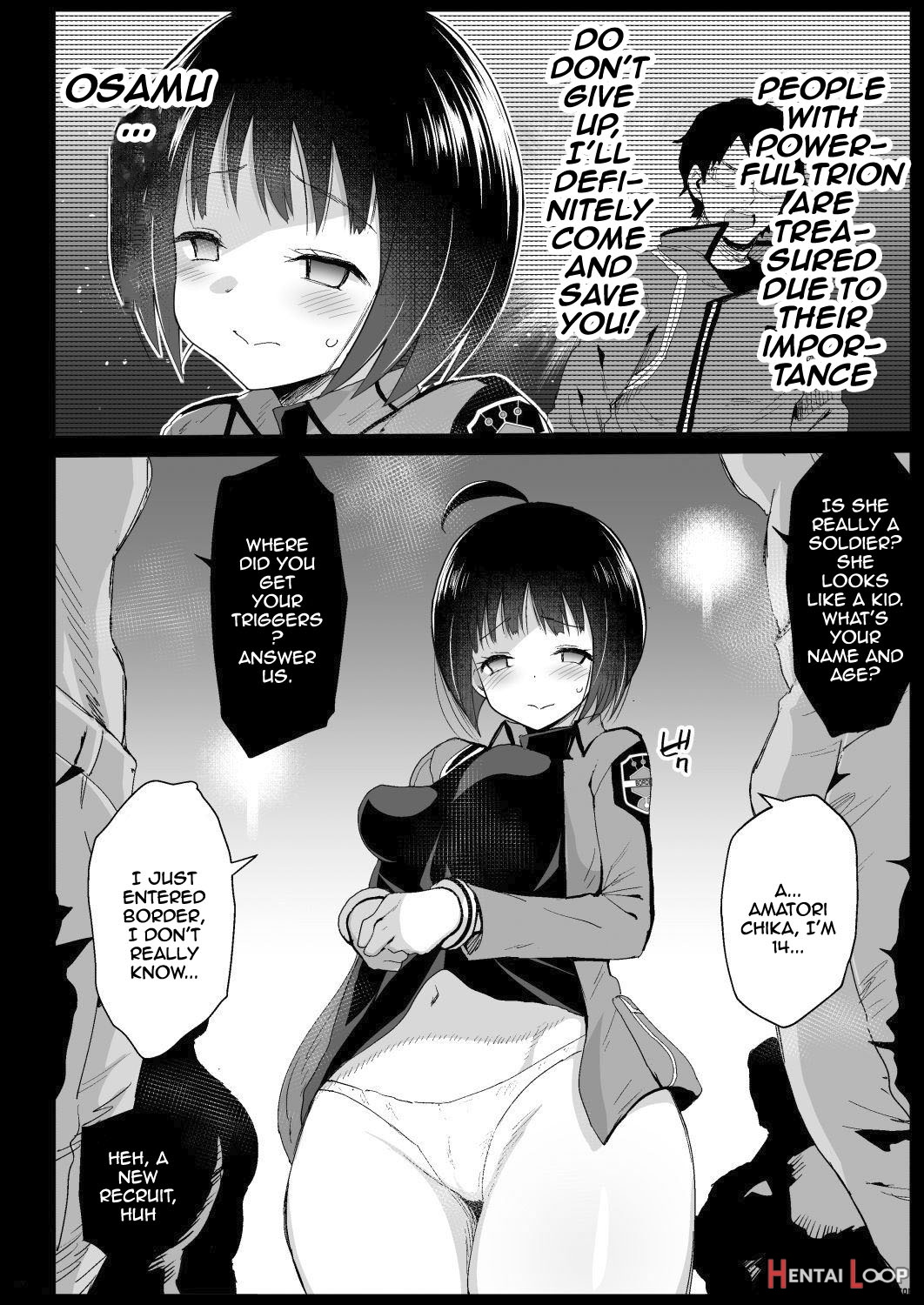 World Trigger Border Rape File 2 - Chika Amatori Is Going To Get Raped By Some Bad Men! page 5