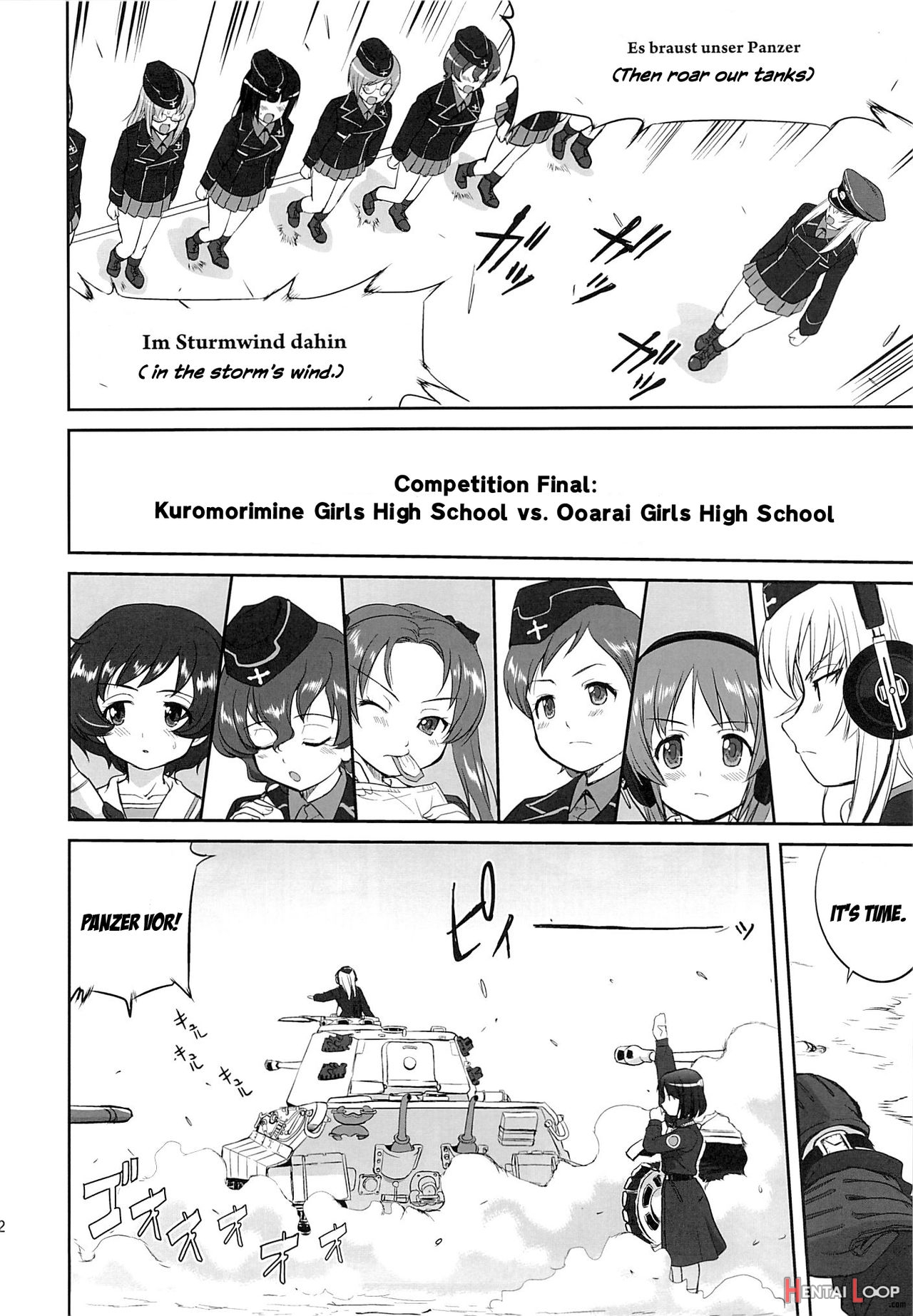 Yukiyukite Senshadou Kuromorimine No Tatakai page 21