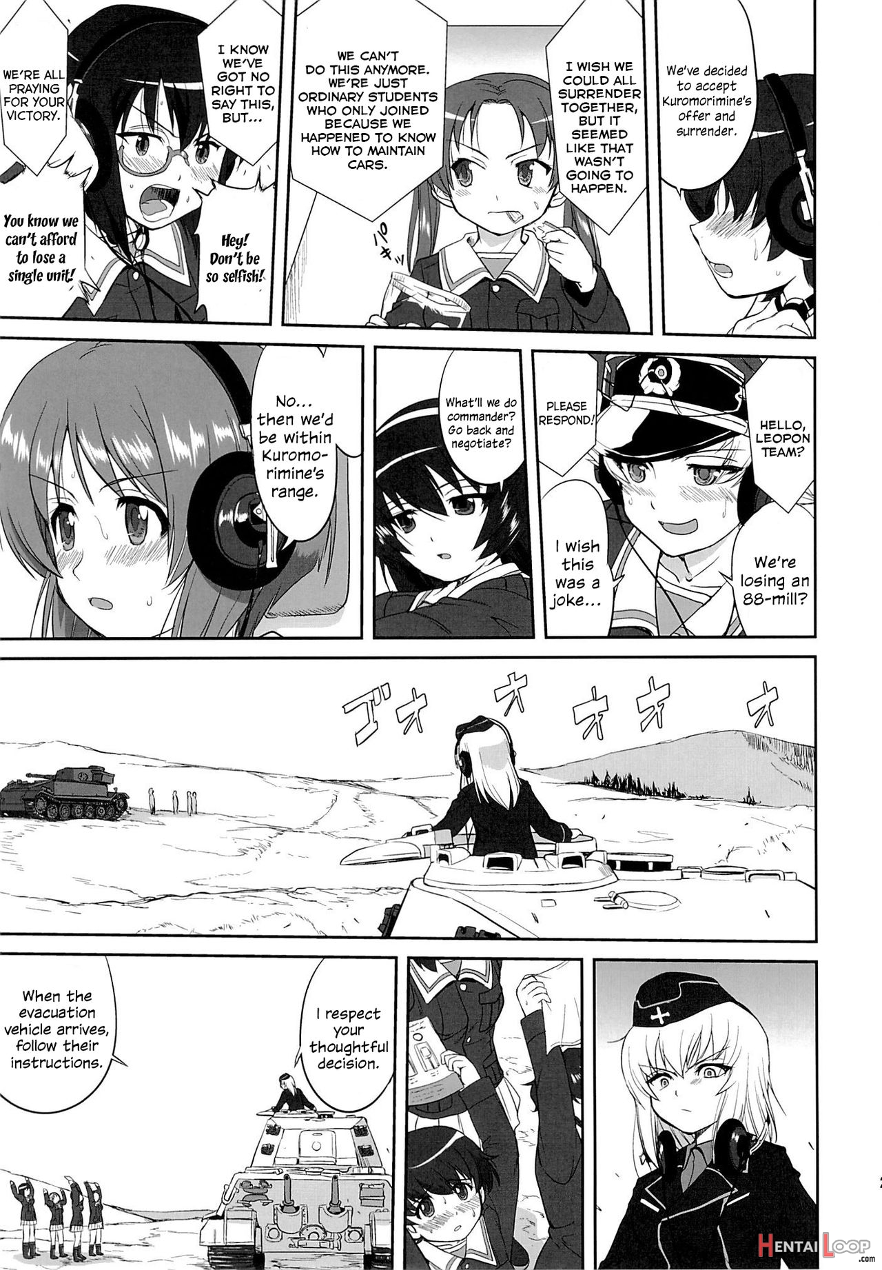 Yukiyukite Senshadou Kuromorimine No Tatakai page 24