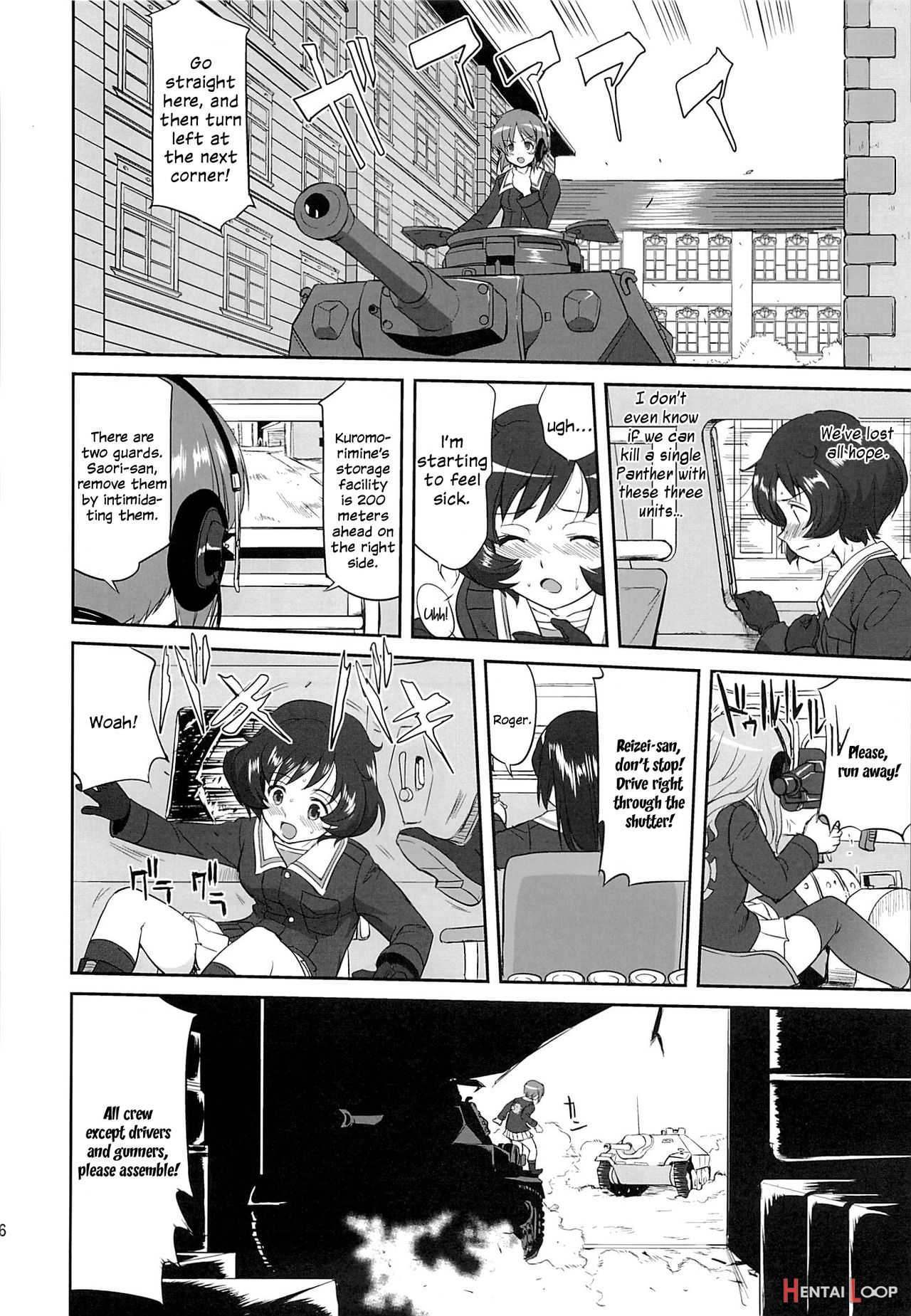 Yukiyukite Senshadou Kuromorimine No Tatakai page 25