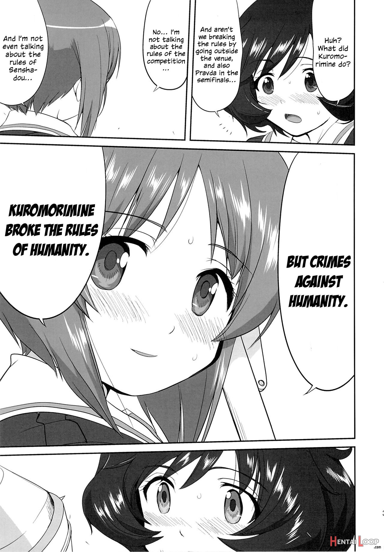 Yukiyukite Senshadou Kuromorimine No Tatakai page 30